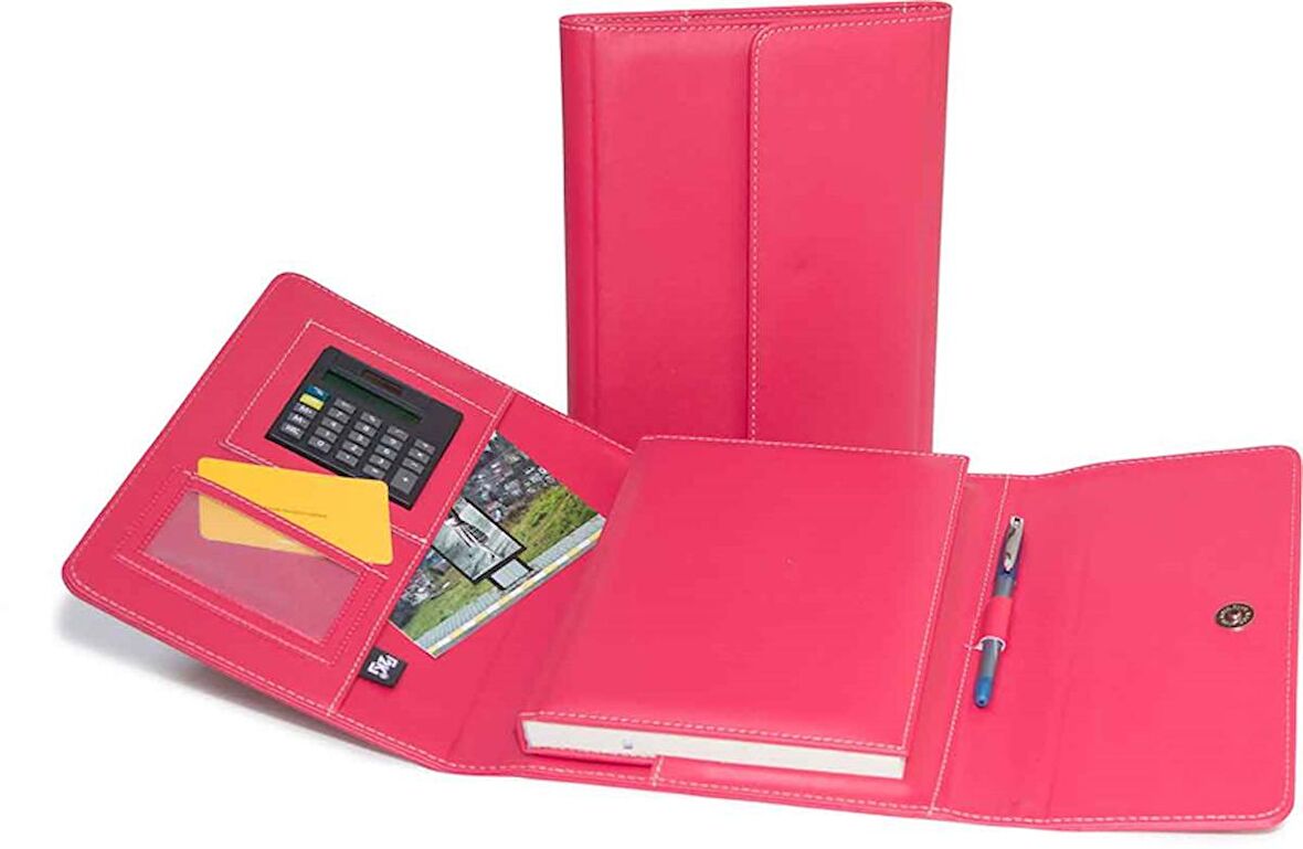 2K ORG.DİPLOMAT 17X24 MIK.KAPAK FUŞYA ÇİZGİLİ 5234