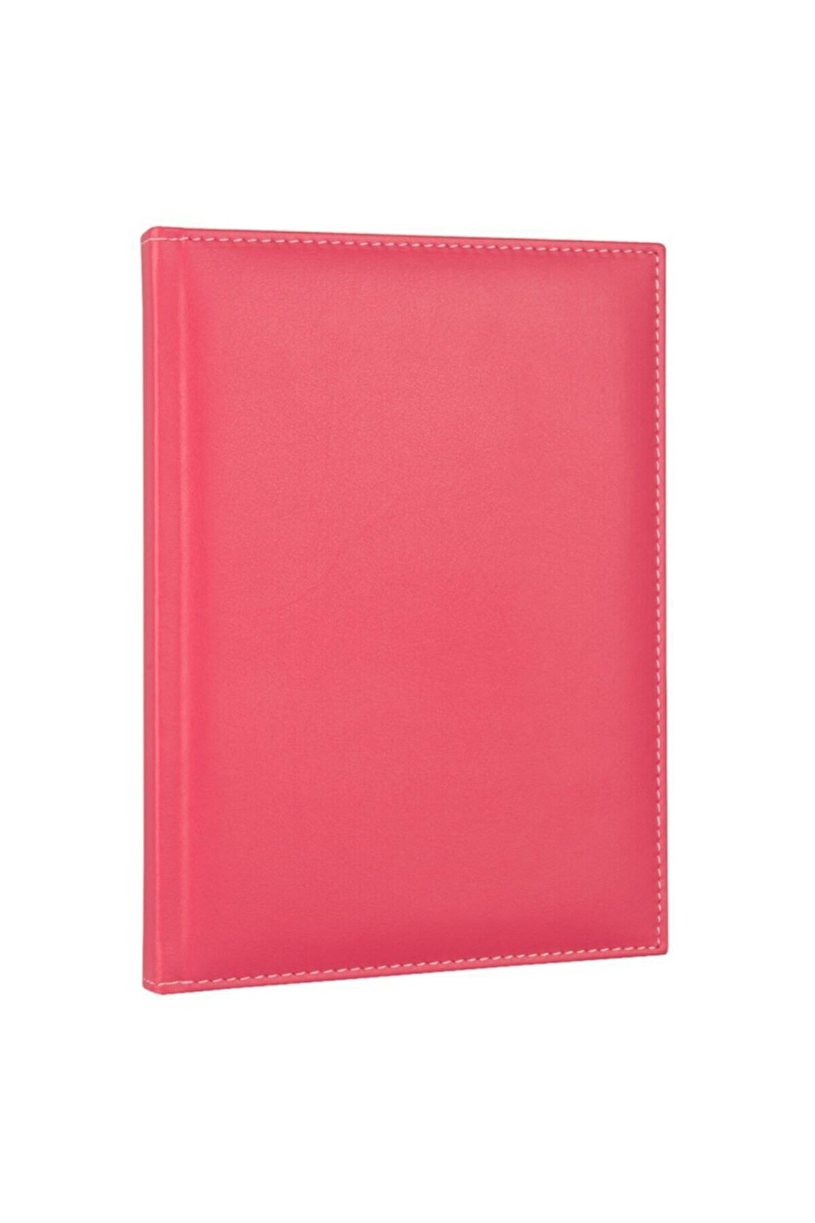 2026 YENİ YIL DİPLOMAT DERİ AJANDA GÜNLÜK ÇİZGİLİ AJANDA 17X24 CM. FUŞYA