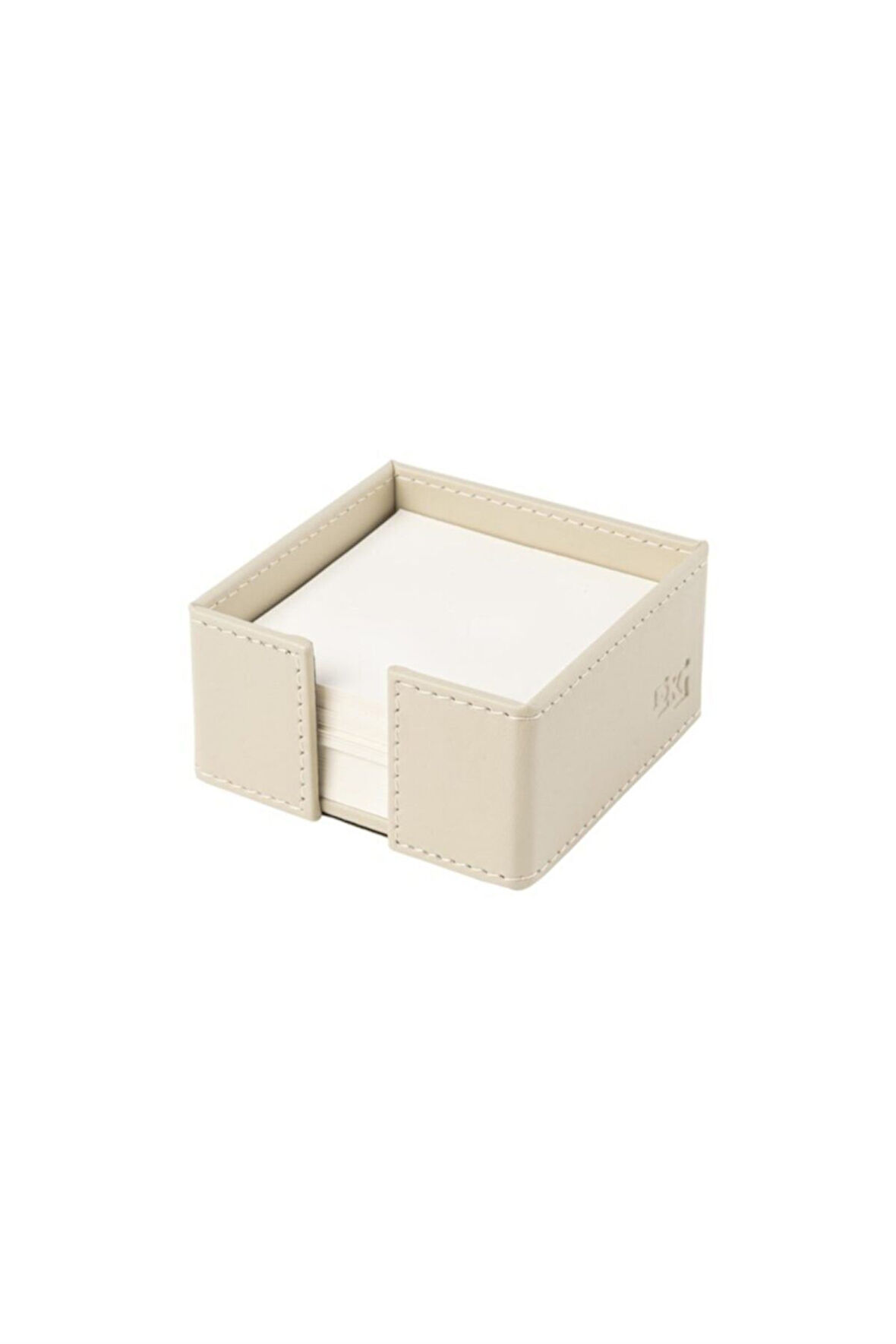 Masaüstü Deri Küp Notluk Desktop Organizer Rainbow Vegan 5x10x10 cm