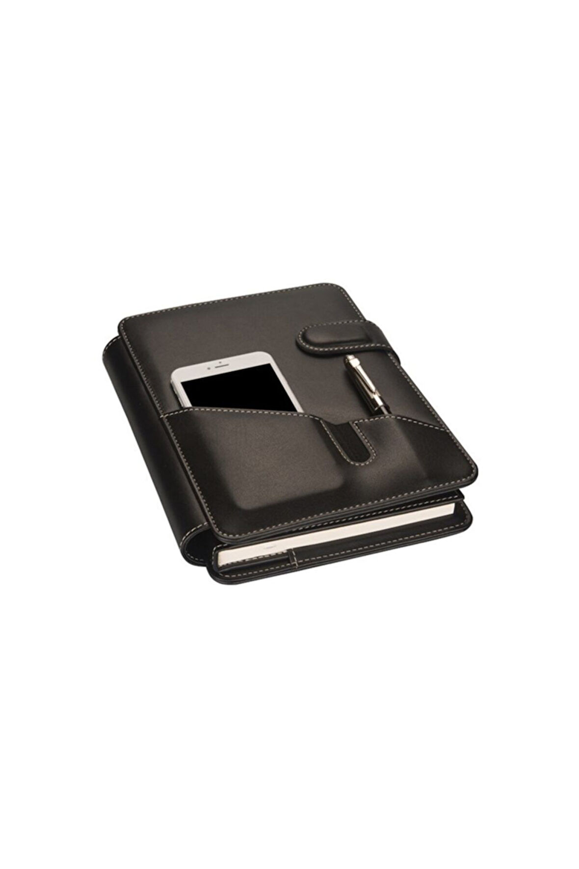 Organizer Ajanda Telefon Kılıflı Tarihsiz Kareli 160 Yaprak 17x24 Defterli Rainbow Vegan 20x26 cm