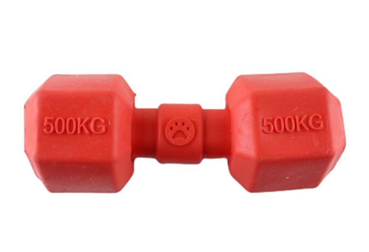 Zampa Rubber Köpekler İçin Dumbell 500kg Ödül Oyuncağı, 20cm