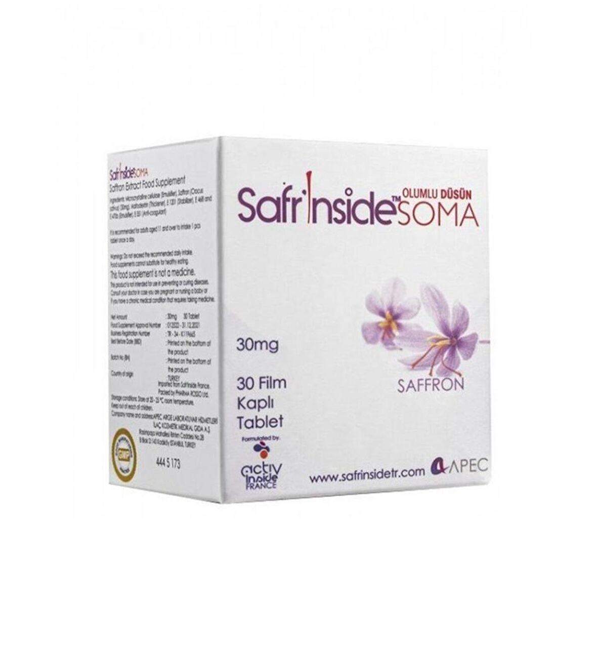 Safrinside Soma 30 mg 30 Tablet