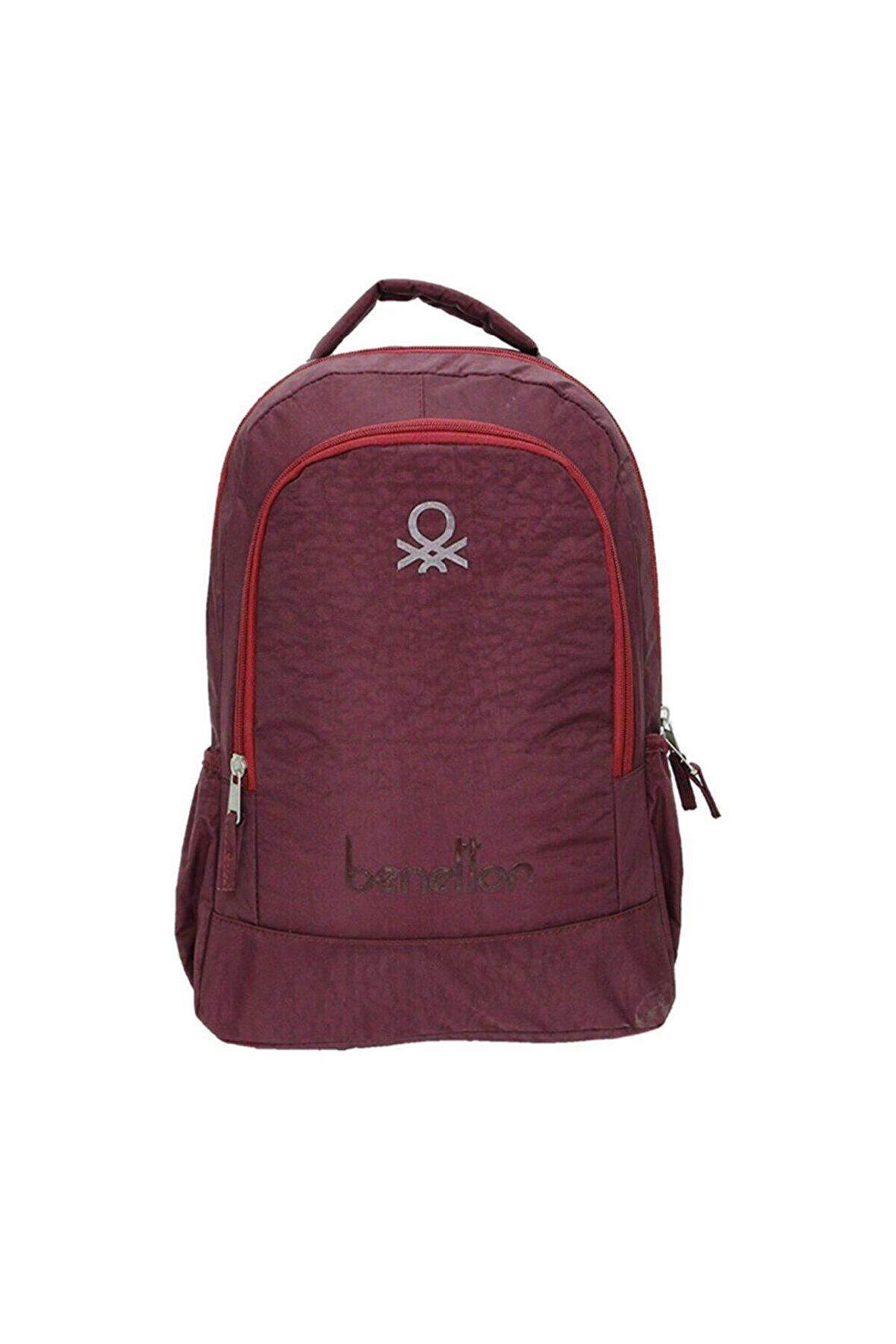United Colors of Benetton Sırt Okul Çantası 70016 Bordo