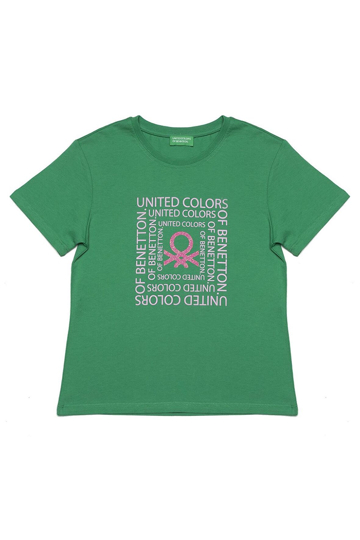 United Colors of Benetton Kız Çocuk T-Shirt BNT-G20498