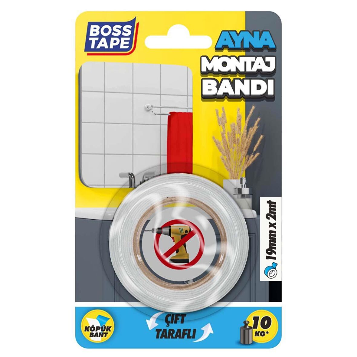 Boss Tape Ayna Montaj Bandı