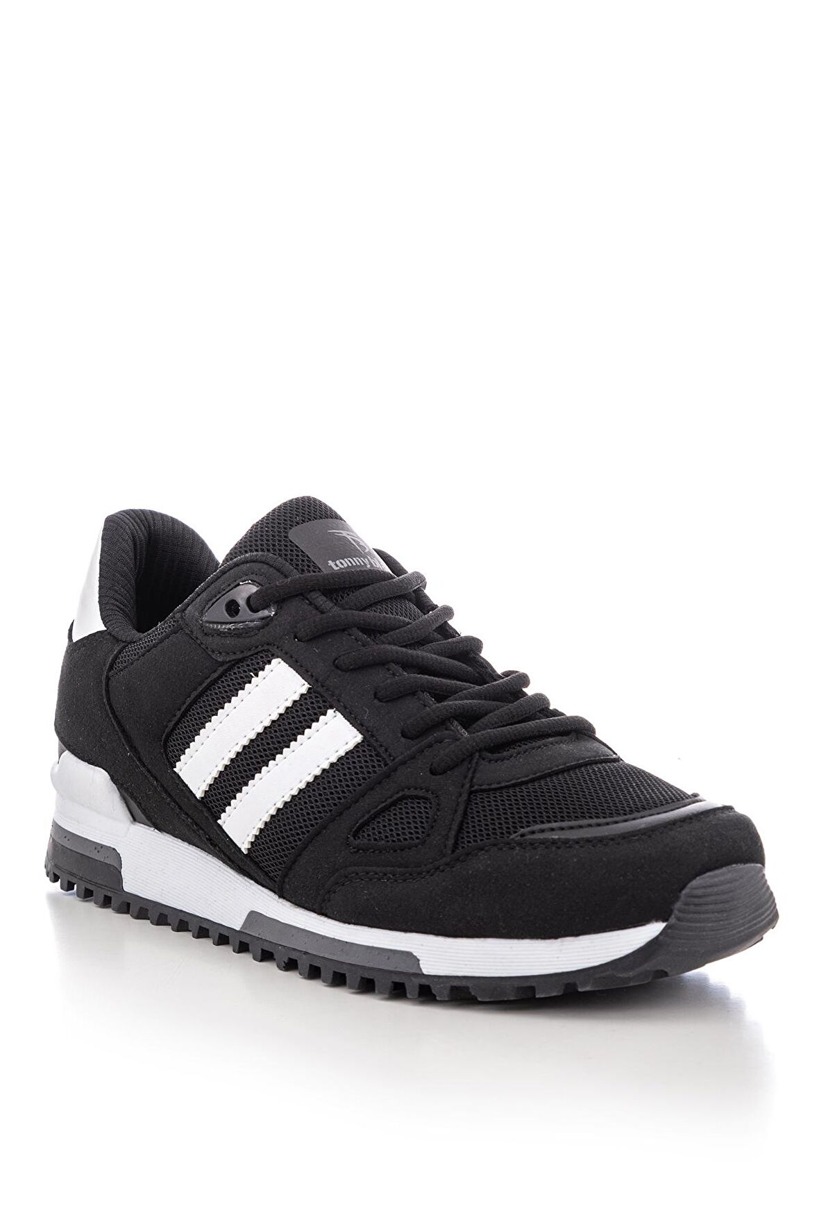 Tonny Black Siyah Beyaz Unisex Spor Ayakkabı Tb282  Siyah Beyaz-46