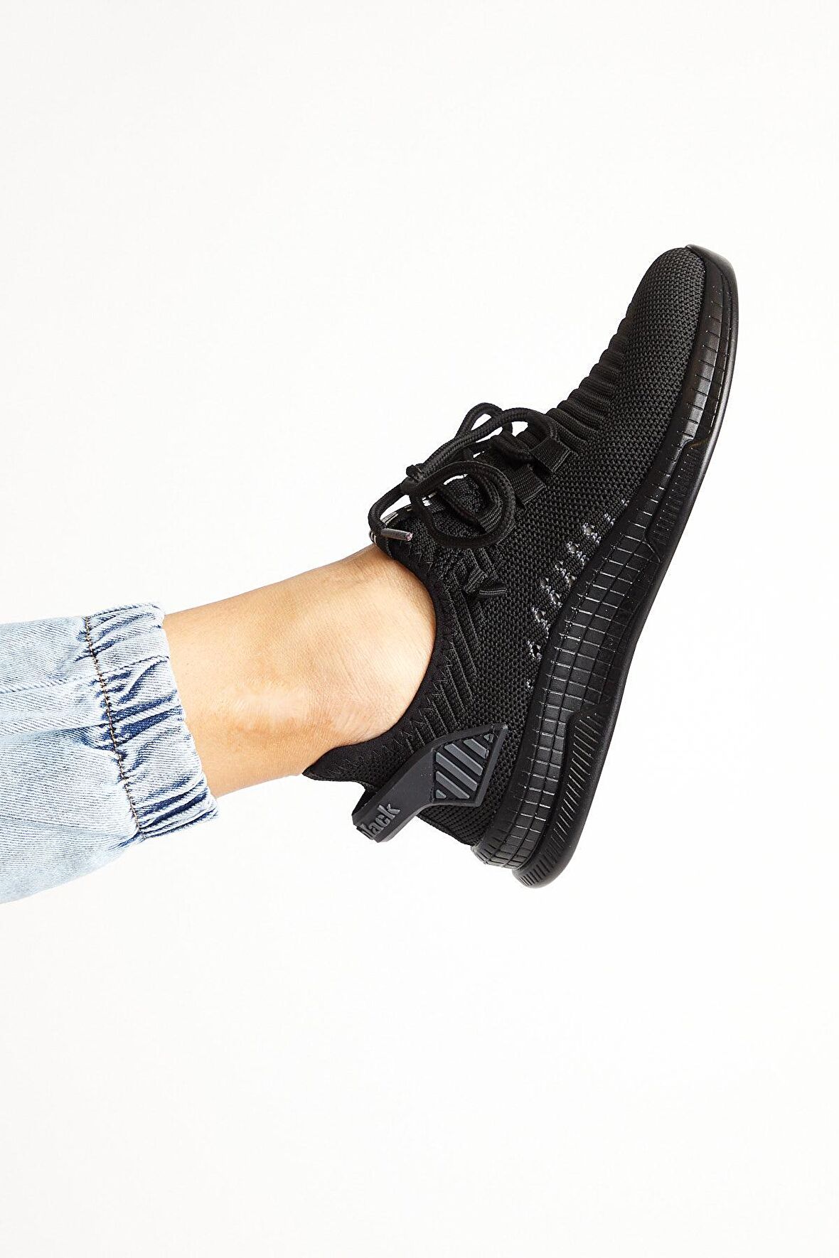 Tonny Black Siyah Unisex Spor Ayakkabı Tbqnl Siyah-42