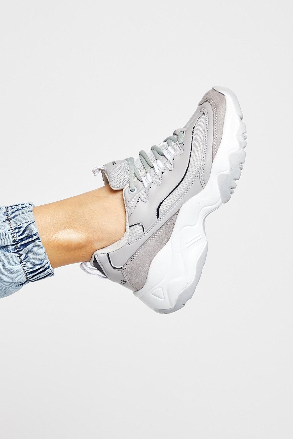 Tonny Black Buz Kadın Spor Ayakkabı Tb7040 Buz-37