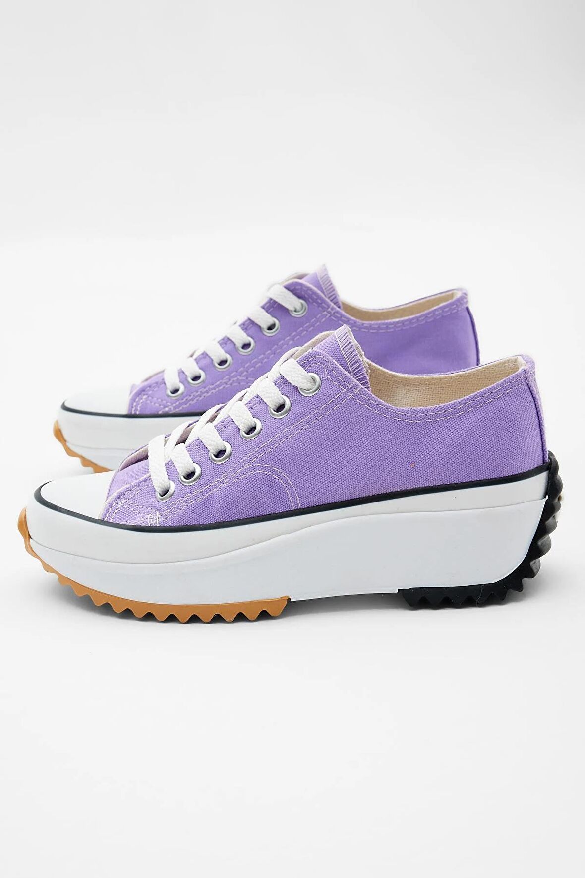 Tonny Black Unisex Lila Rahat Kalıp Snekar Ayakkabı