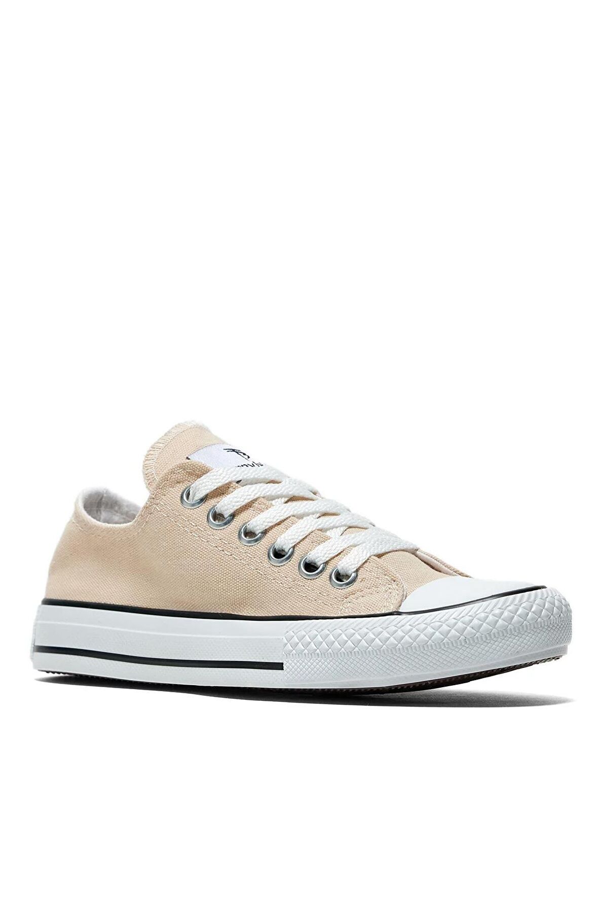 Tonny Black Unisex Bej Rahat Kalıp Sneaker Ayakkabı