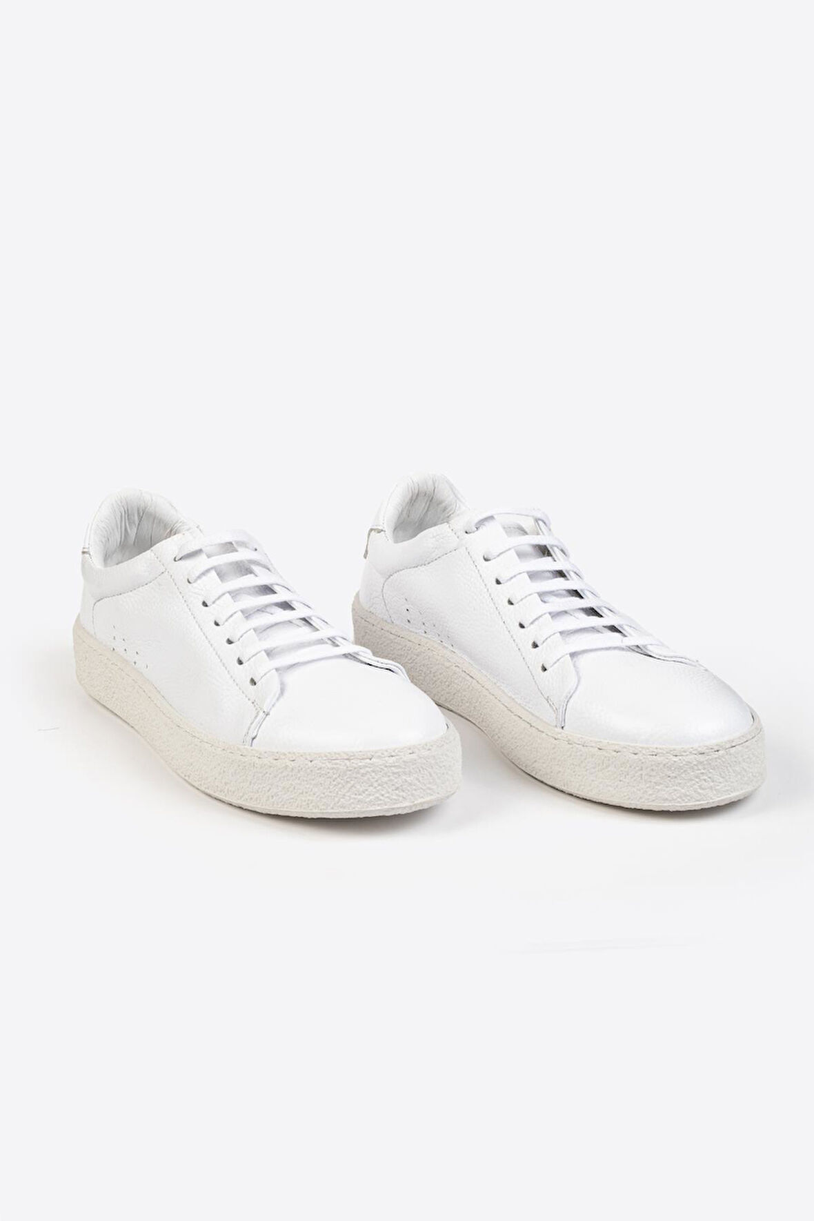 Erkek Deri Sneaker – Flotur Deri, Kauçuk Taban