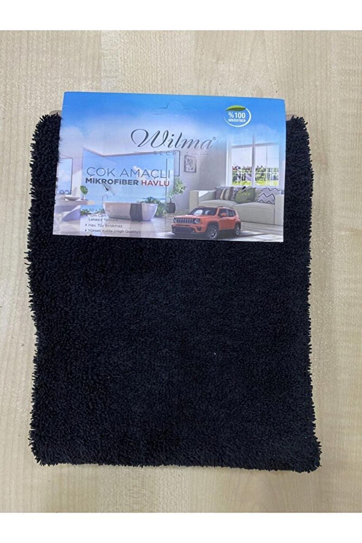 Mikrofiber Büyük Boy Temizlik Bezi 50x 70 cm