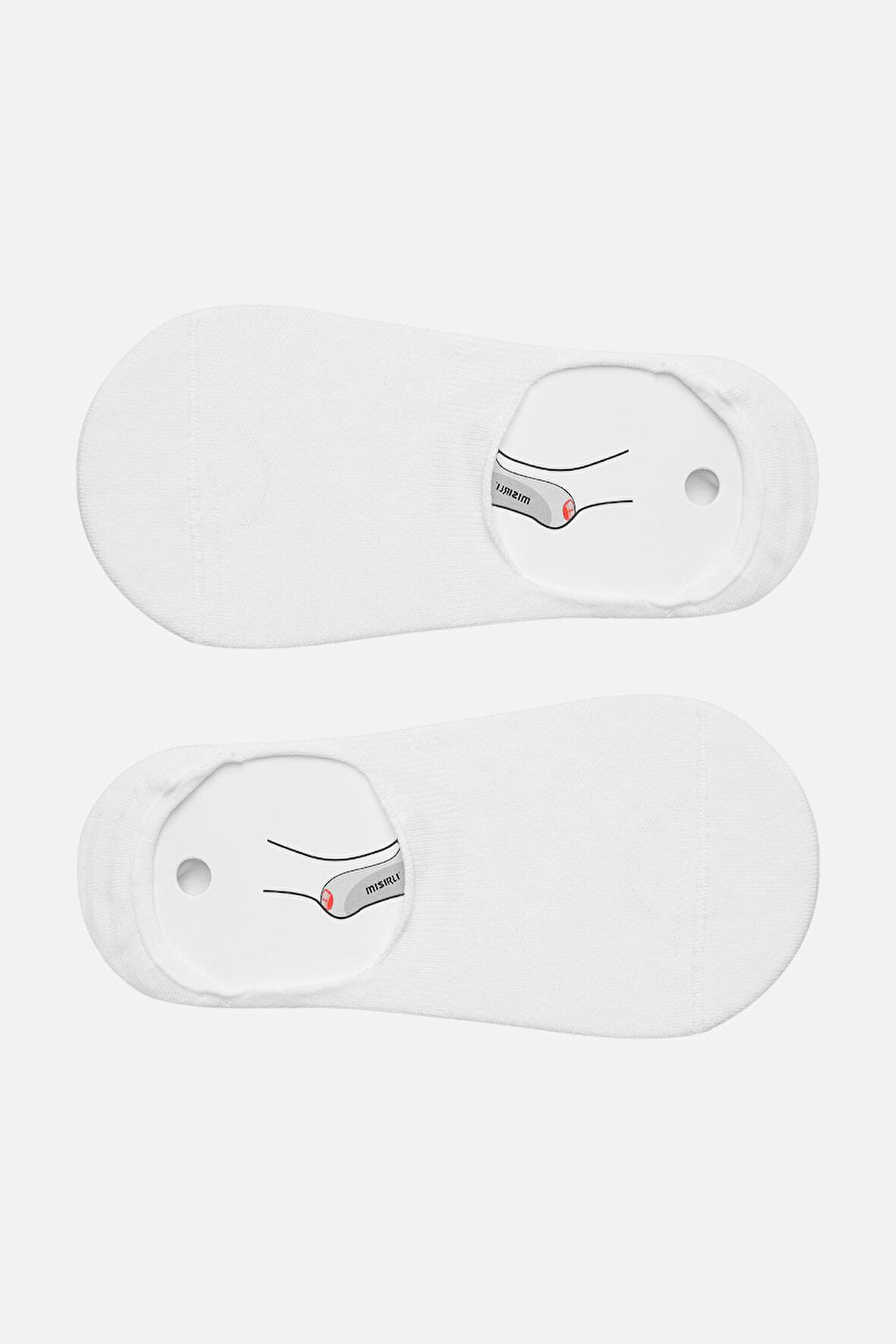 Mısırlı Kadın Modal Tekli Beyaz Yazlık Babet Çorap