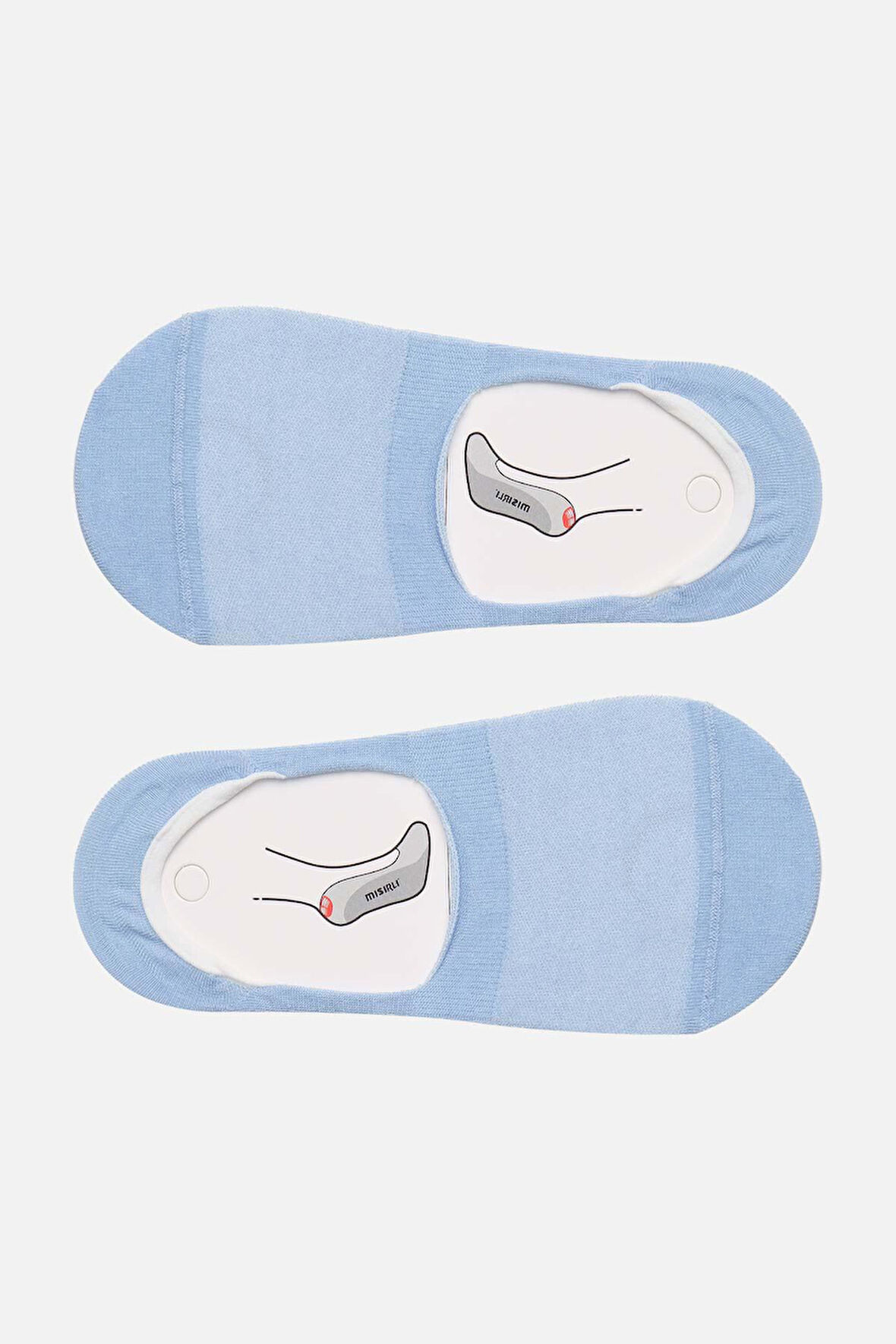 Mısırlı Kadın Modal Tekli Mavi Yazlık Babet Çorap