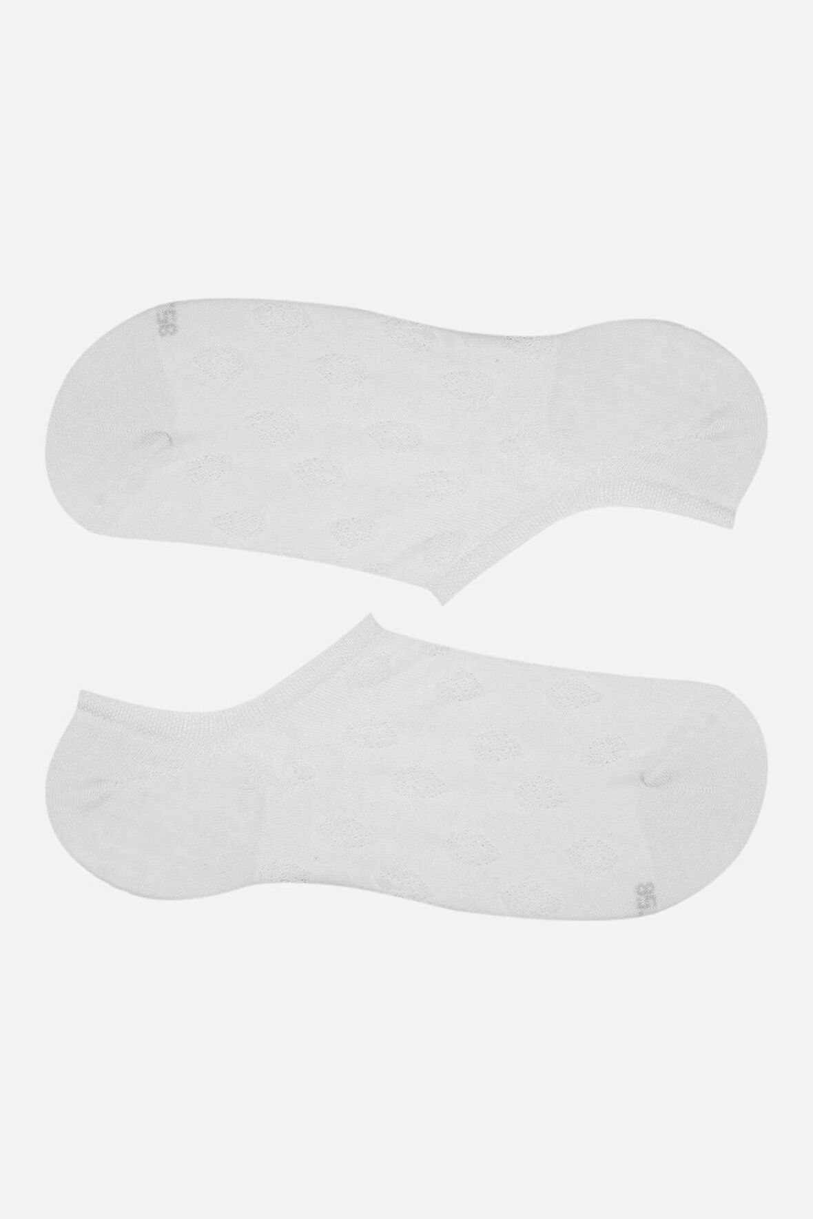 Mısırlı Kadın Bambu Tekli Ekru Yazlık No Show Çorap