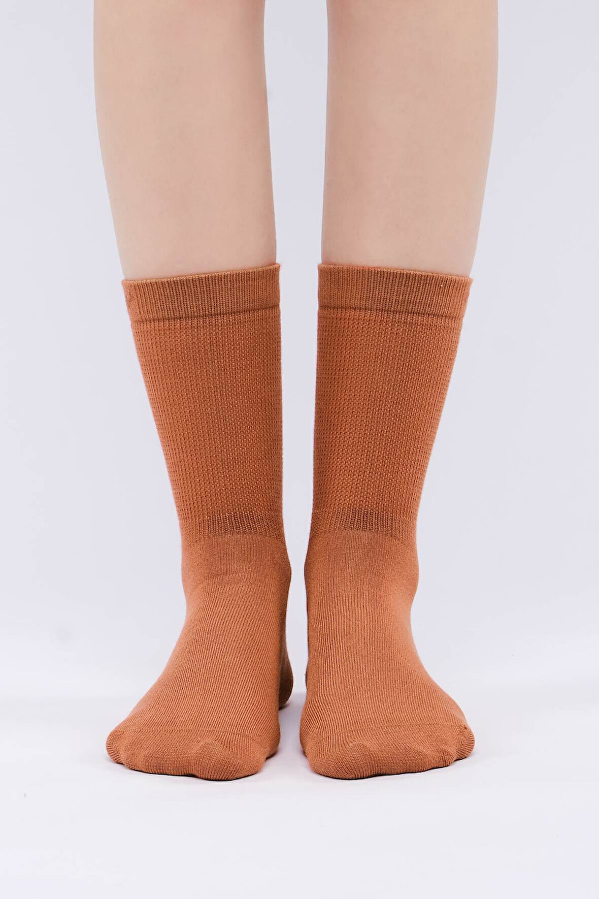 Mısırlı Kadın Modal Tekli Kiremit Soket Çorap M 71001 KR