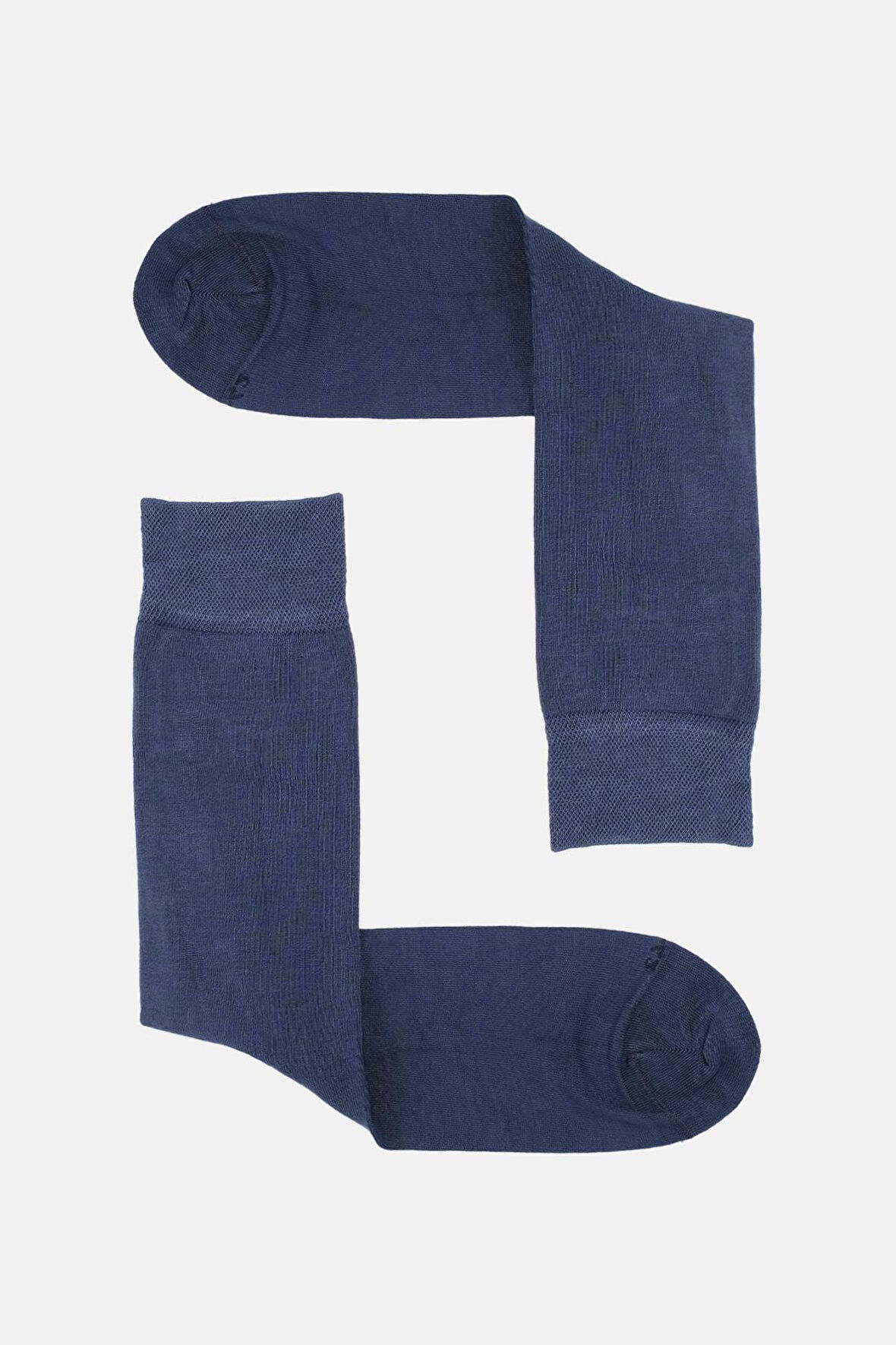 Mısırlı Erkek Bambu Tekli Jean Soket Çorap   M 62000 J