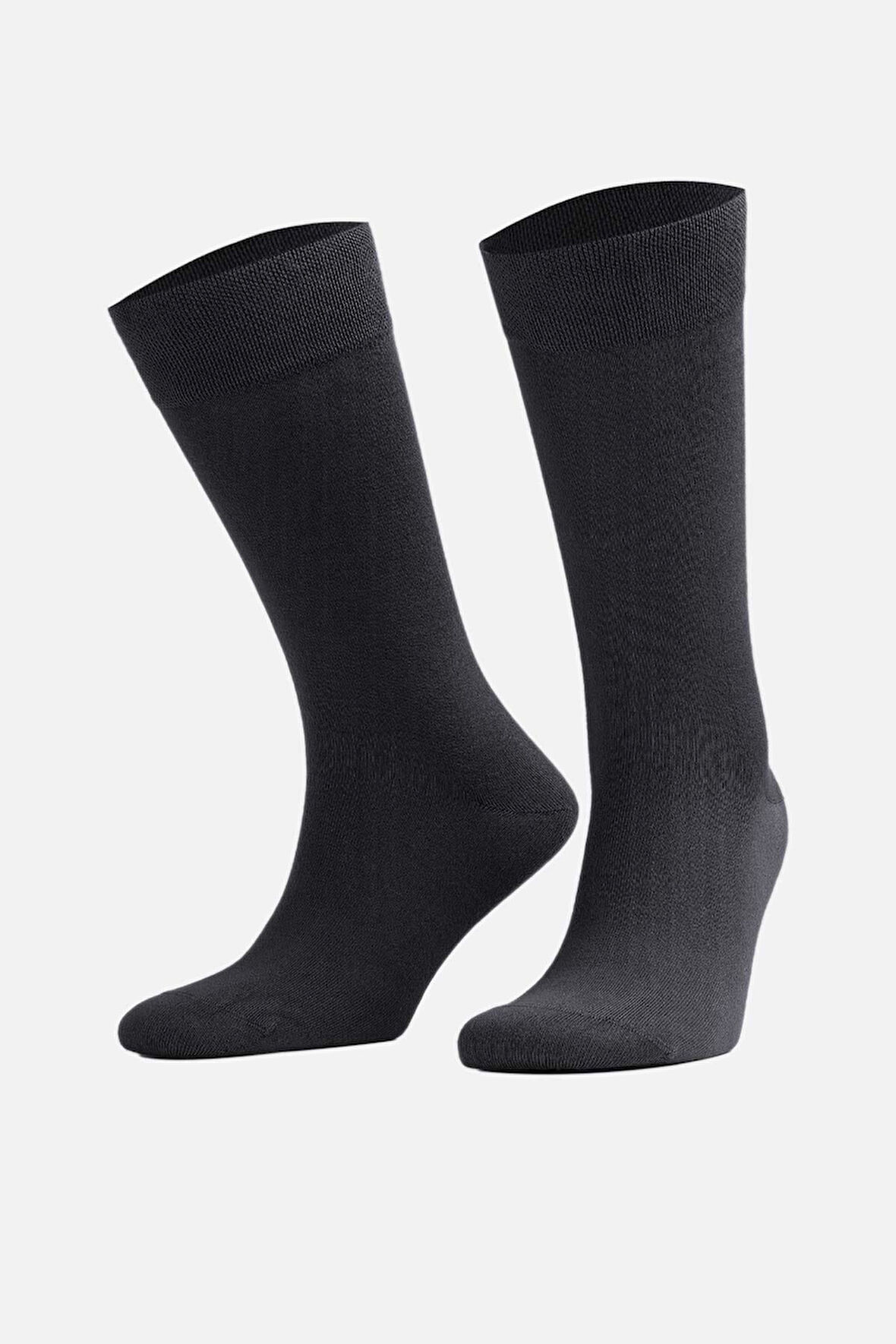 Mısırlı Erkek Modal Tekli Füme Soket Çorap