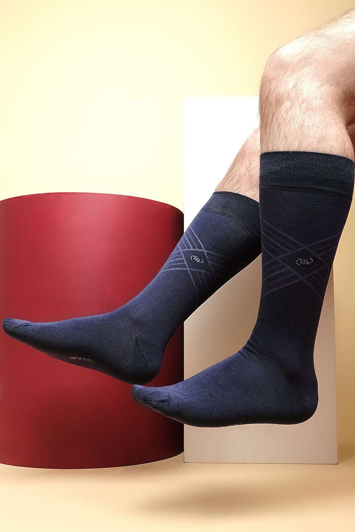 Mısırlı Erkek Modal Tekli Jean Soket Çorap