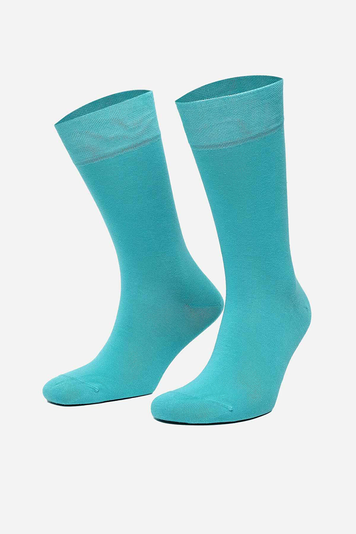 Mısırlı Erkek Bambu Tekli Mavi Soket Çorap M 62000 M