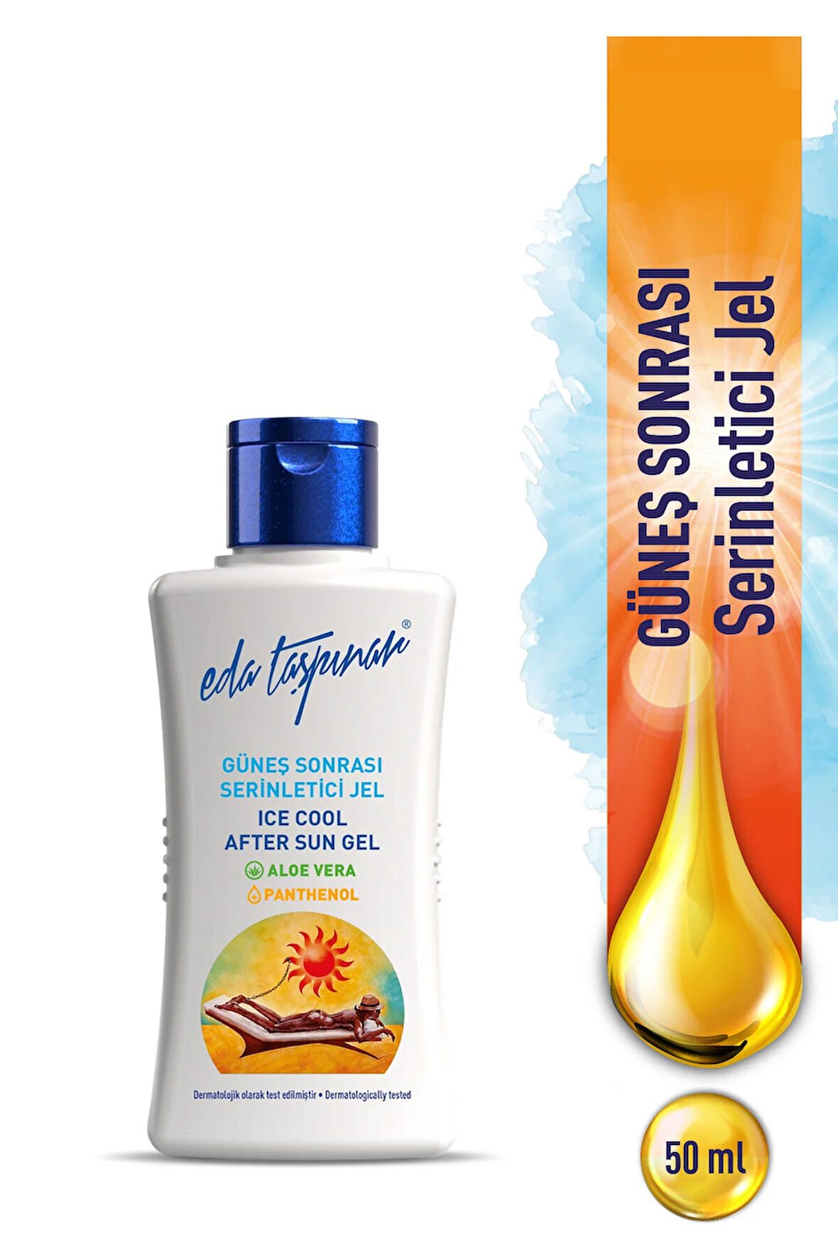 Eda Taşpınar Ice Cool Güneş Sonrası Serinletici Jel Seyahat Boy 50 ml