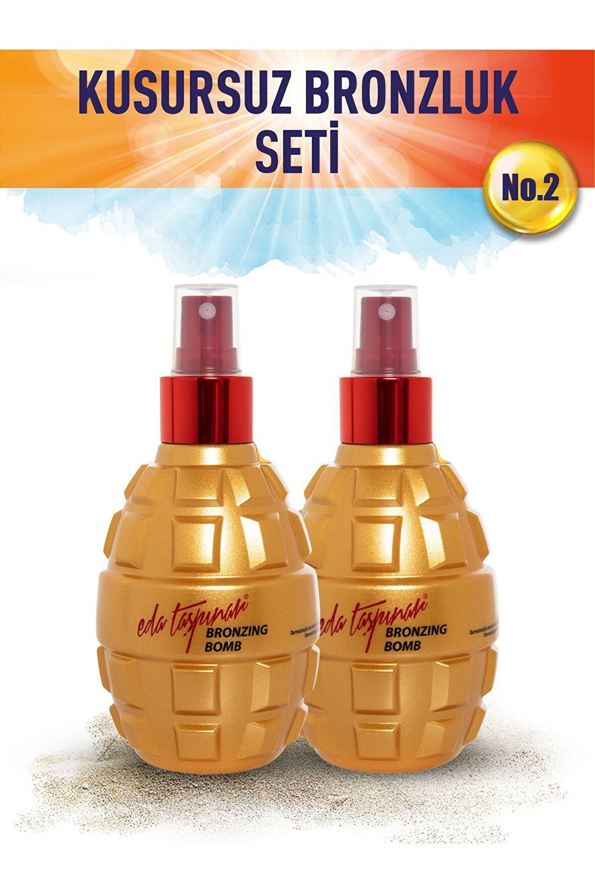 Eda Taşpınar Bronzing Bomb - 200 ml 2 adet 