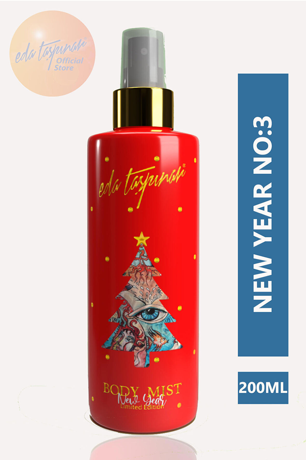 Eda Taşpınar New Year Red No:3 Body Mist - 200 ML (EGY0009)