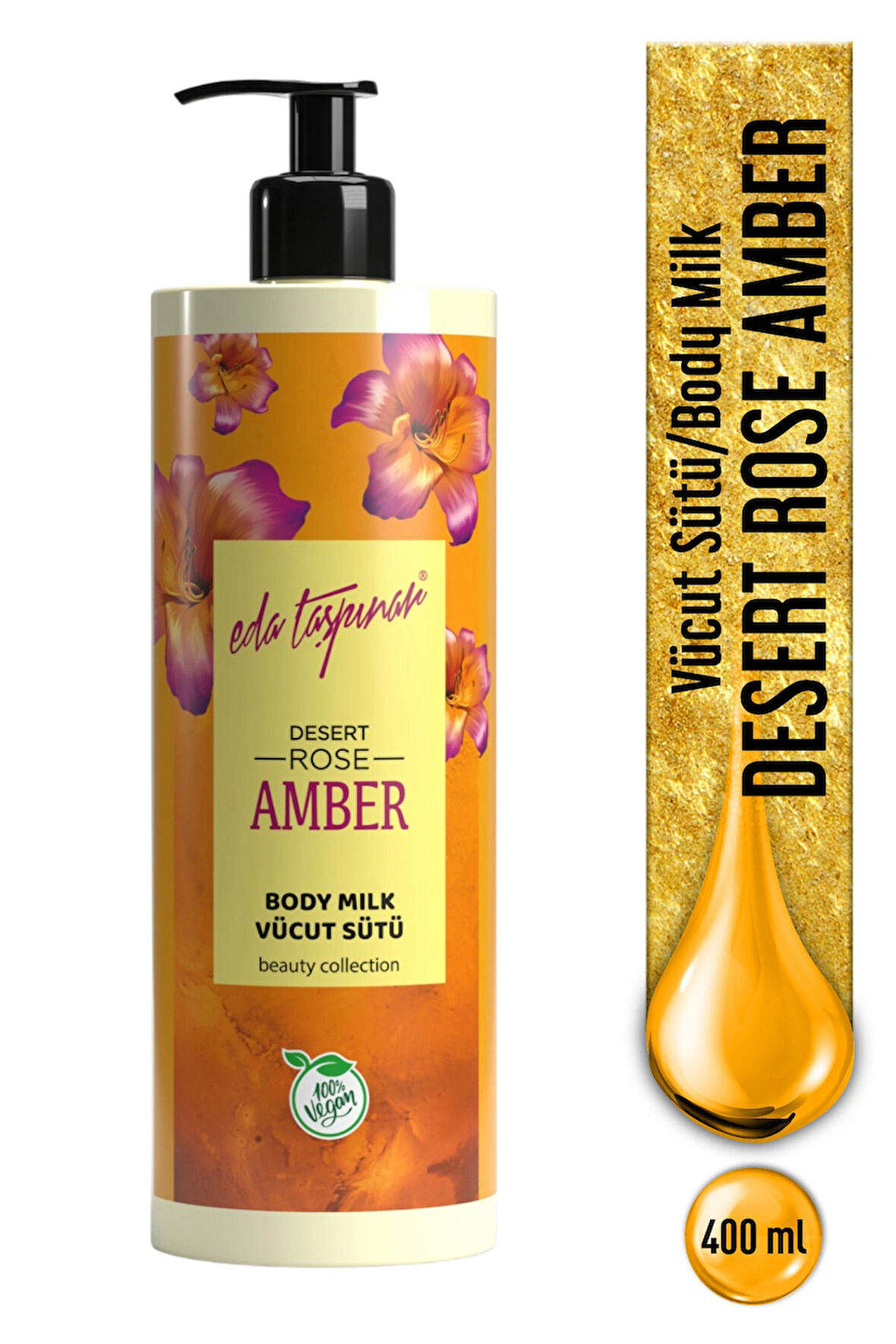Eda Taşpınar Desert Rose Amber Vücut Losyonu - 400ML (EGY0042)