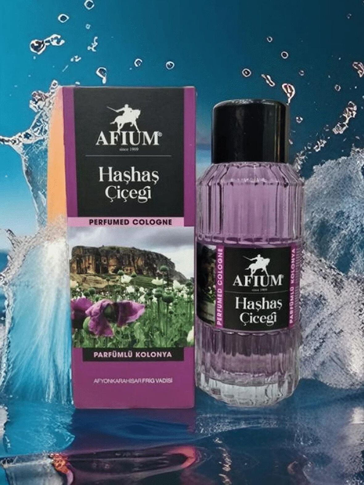 AFIUM Haşhaş Çiçeği Kolonyası 220 ml CamŞişede