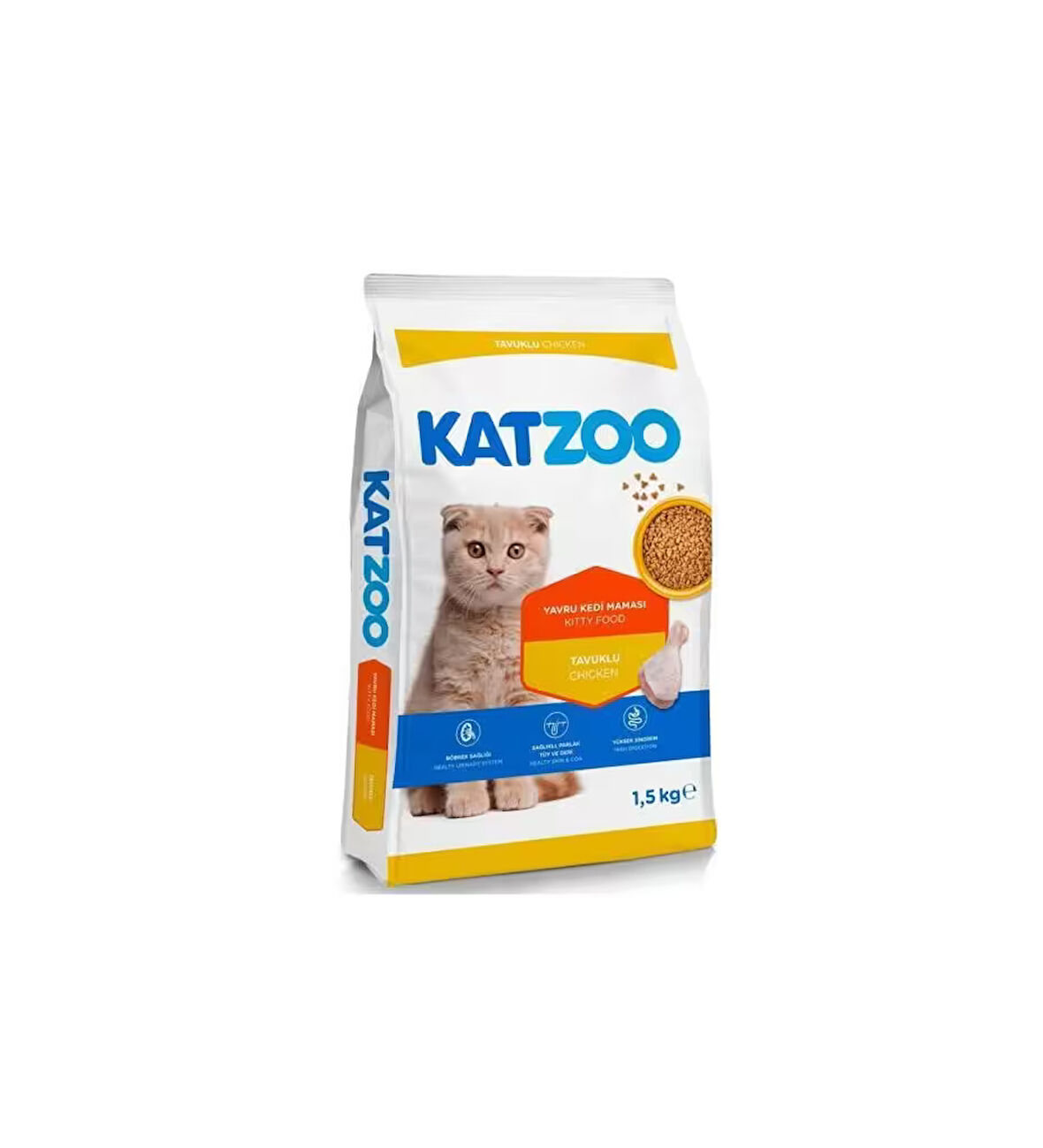 Tavuklu Yavru Kedi Mamasi 1,5 KG