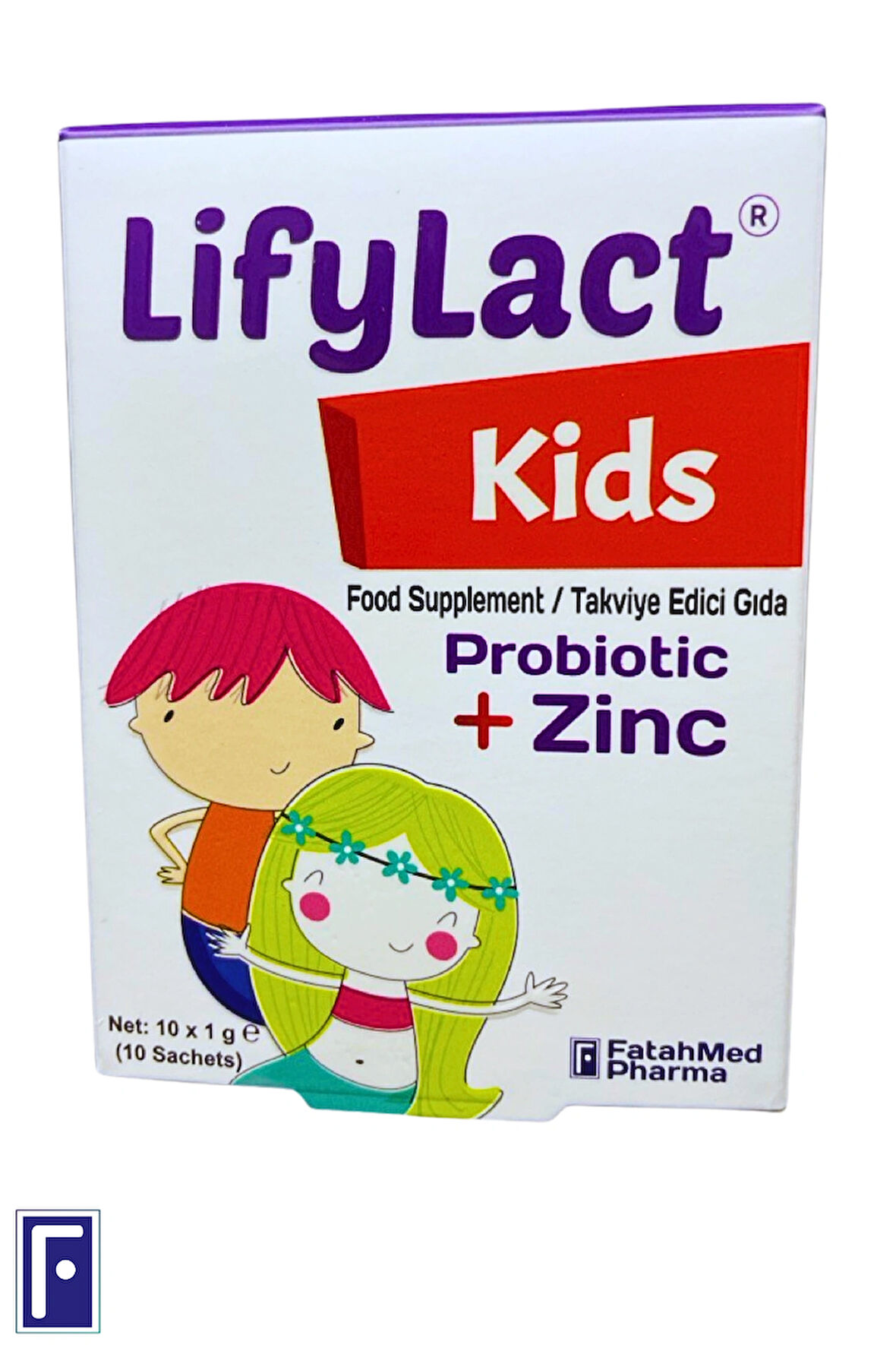 LifyLact ® Kids Probiyotik , Prebiyotik Saşe , Çinko