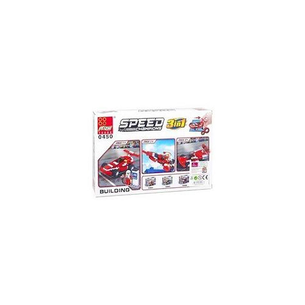 Canem Oyuncak Formula Aracı Blok Seti 144 Parça 6+ 0450 / Canem