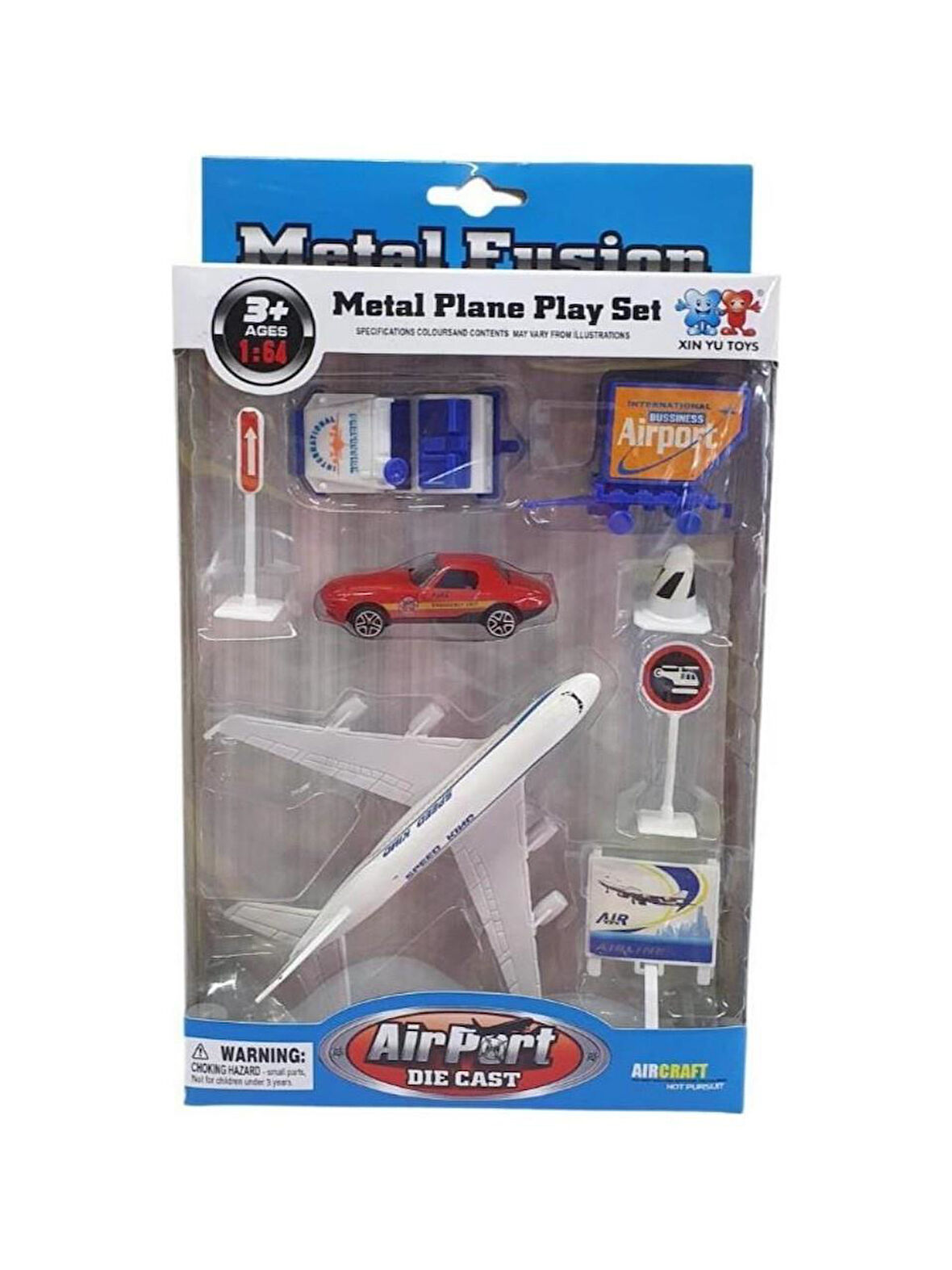 KUT.METAL HAVALİMANI SETİ