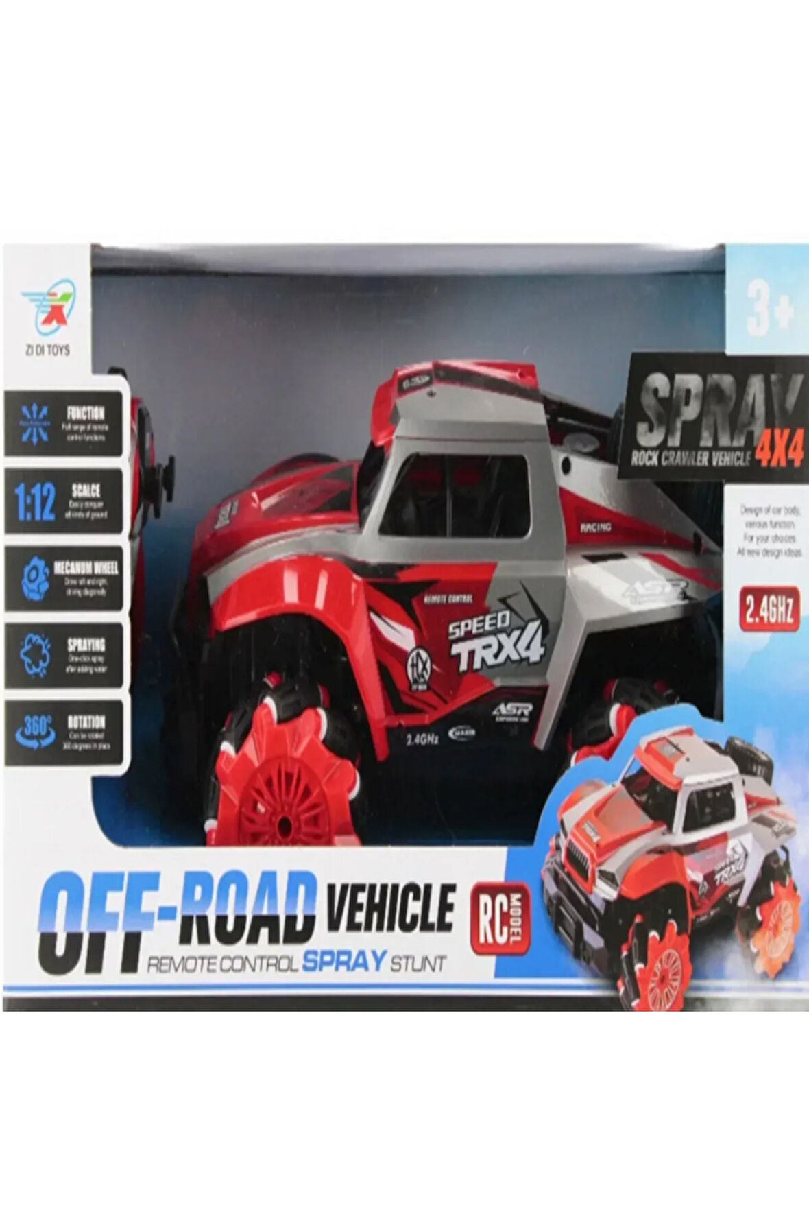 Toys 6608 Duman Atan Uzaktan Kumandalı Driftli Araba