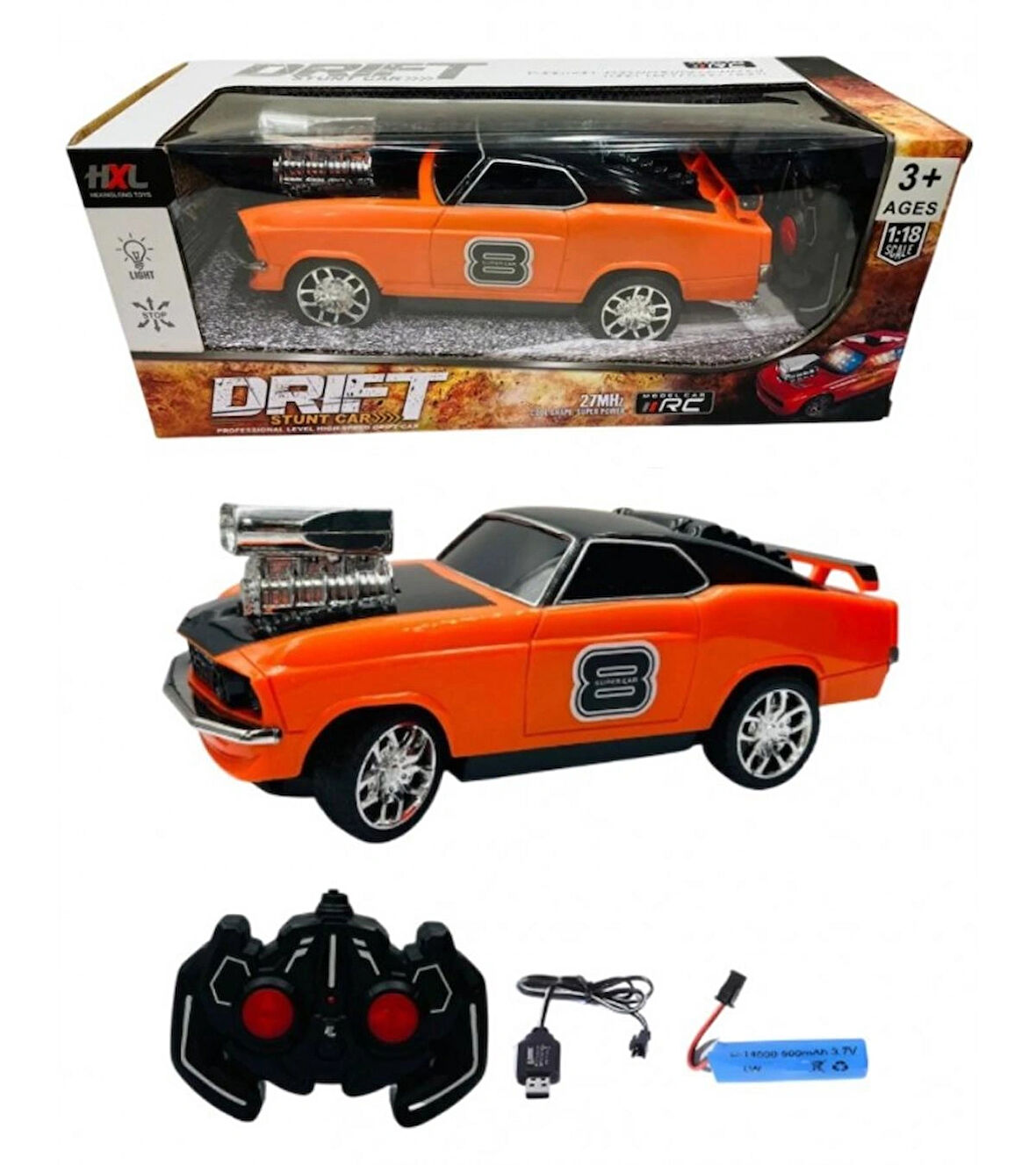 Drift stant car klasik şarjlı araba