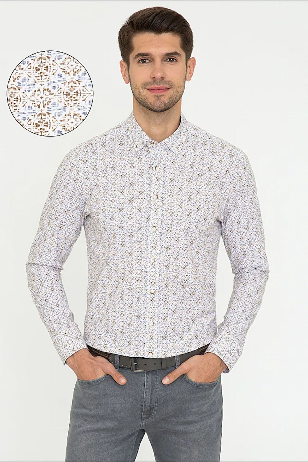 Hakı Erkek Gömlek G021SZ004.000.1359915
