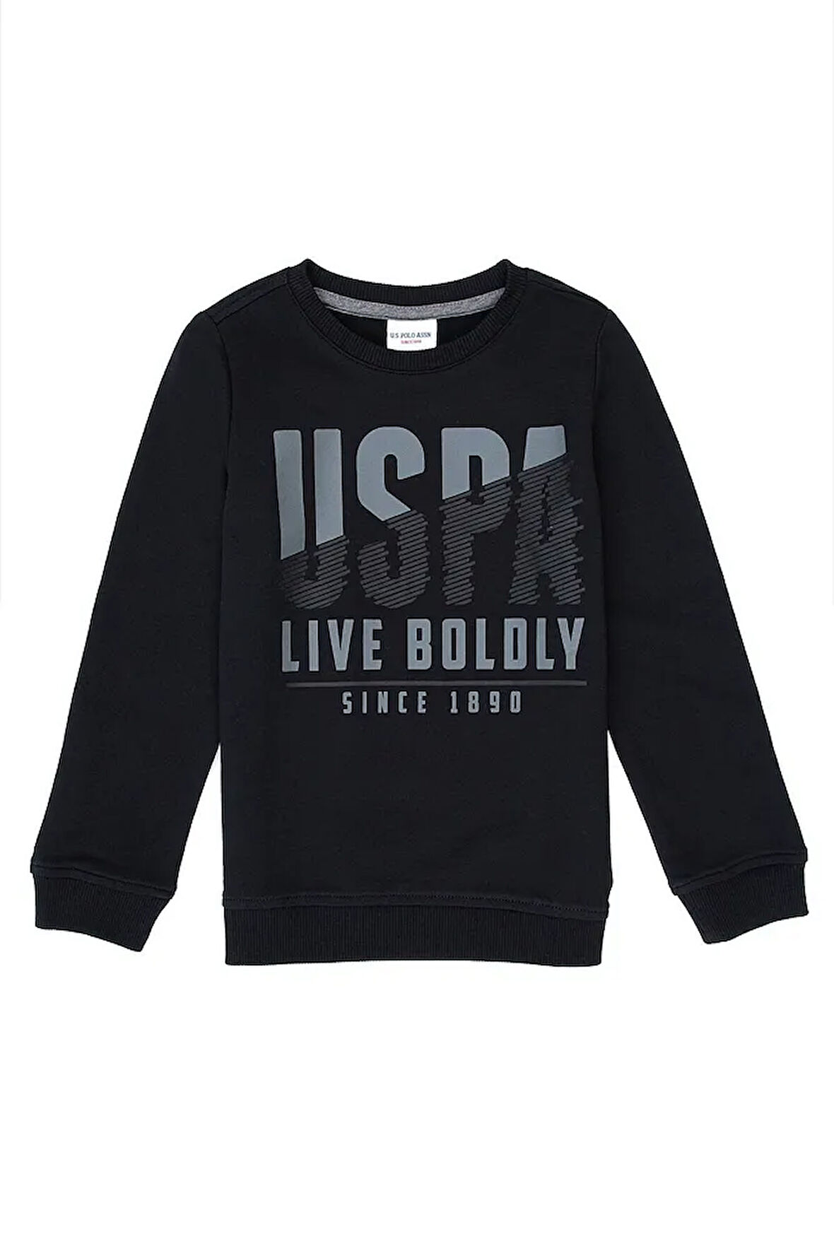 Siyah Erkek Çocuk Sweatshirt