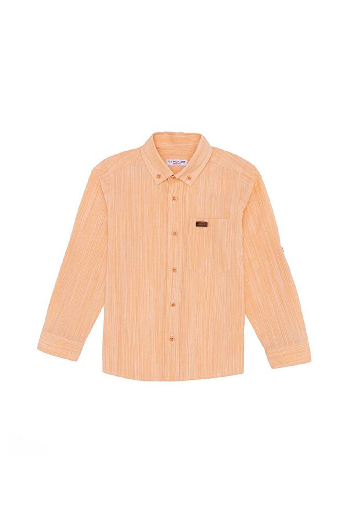 Sarı Erkek Çocuk Gömlek