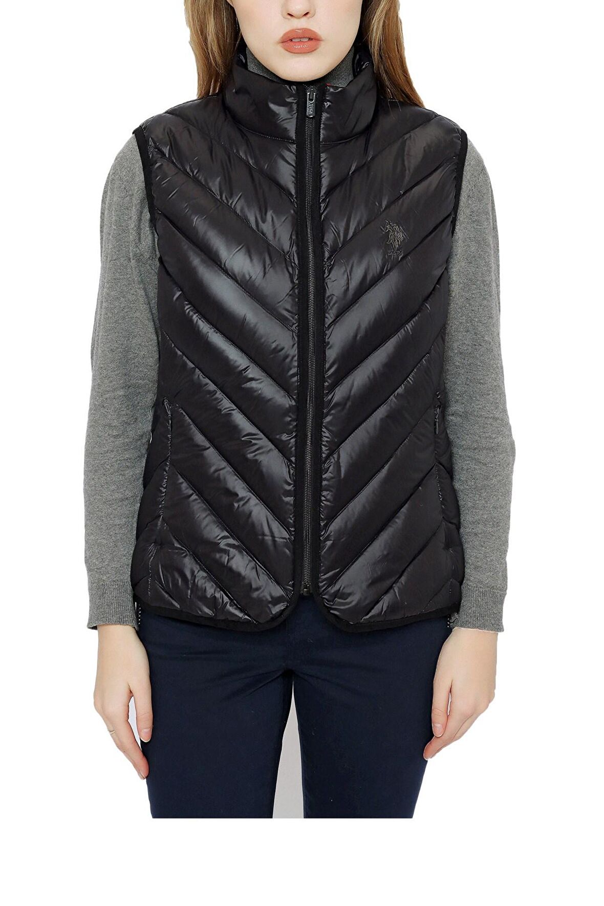 U.S. Polo Assn. Kadın Yelek 50254455-VR046
