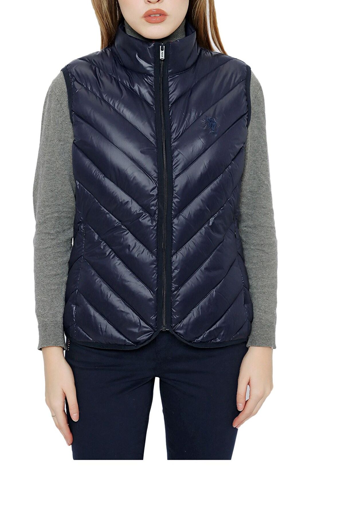 U.S. Polo Assn. Kadın Yelek 50254455-VR033