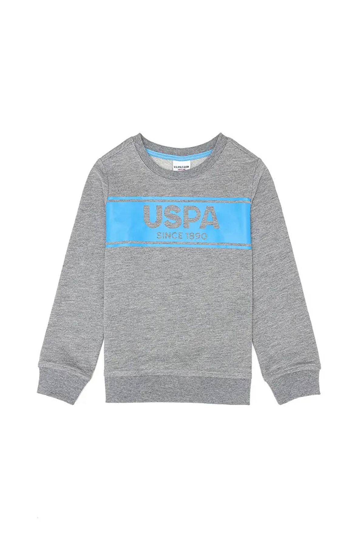 Erkek Çocuk Gri Melanj Sweatshirt