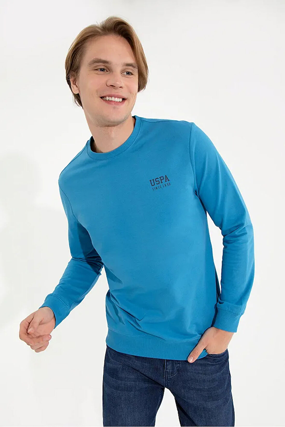 Mavi Erkek Sweatshirt