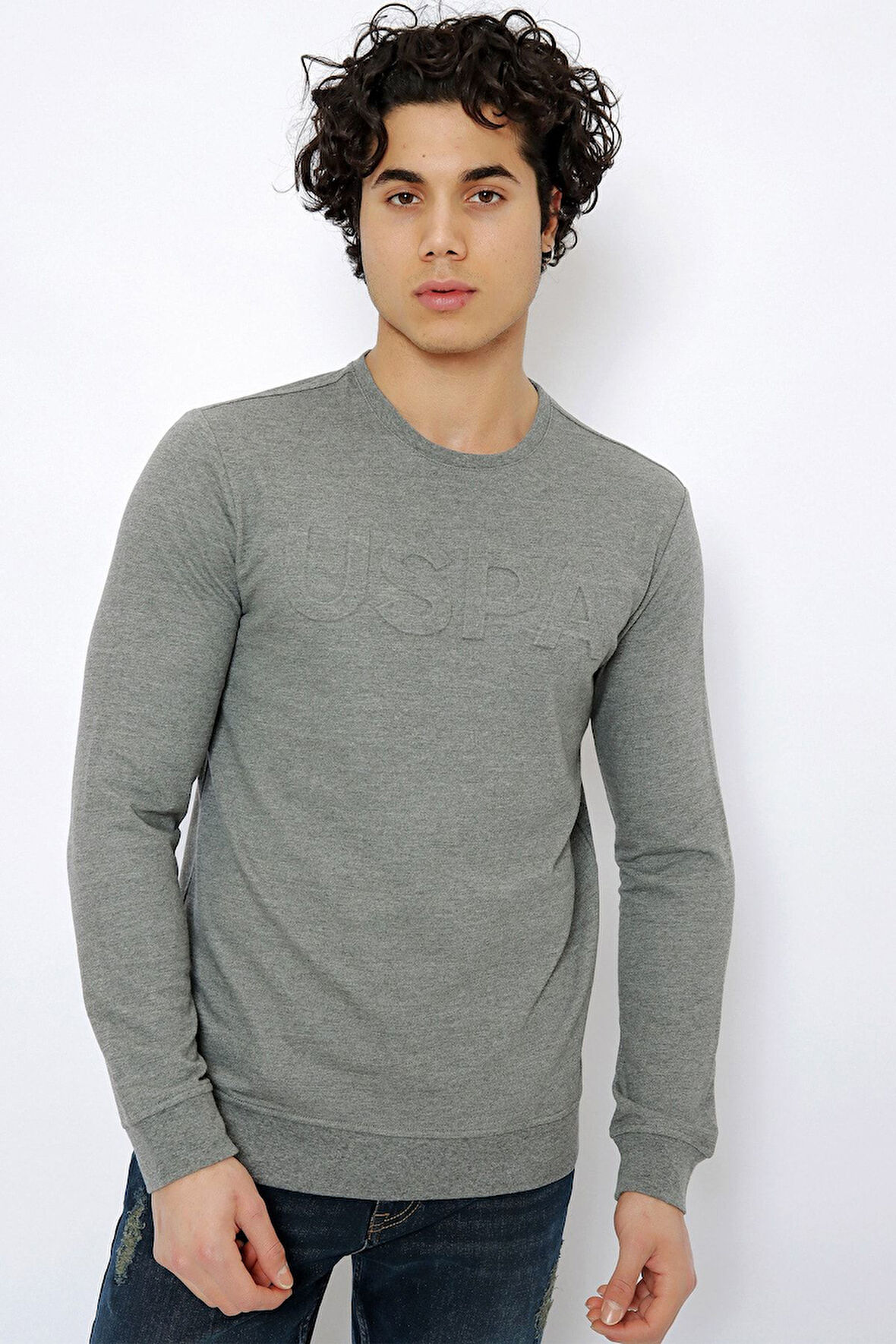 Erkek Dokuma Sweatshirt 1454255 