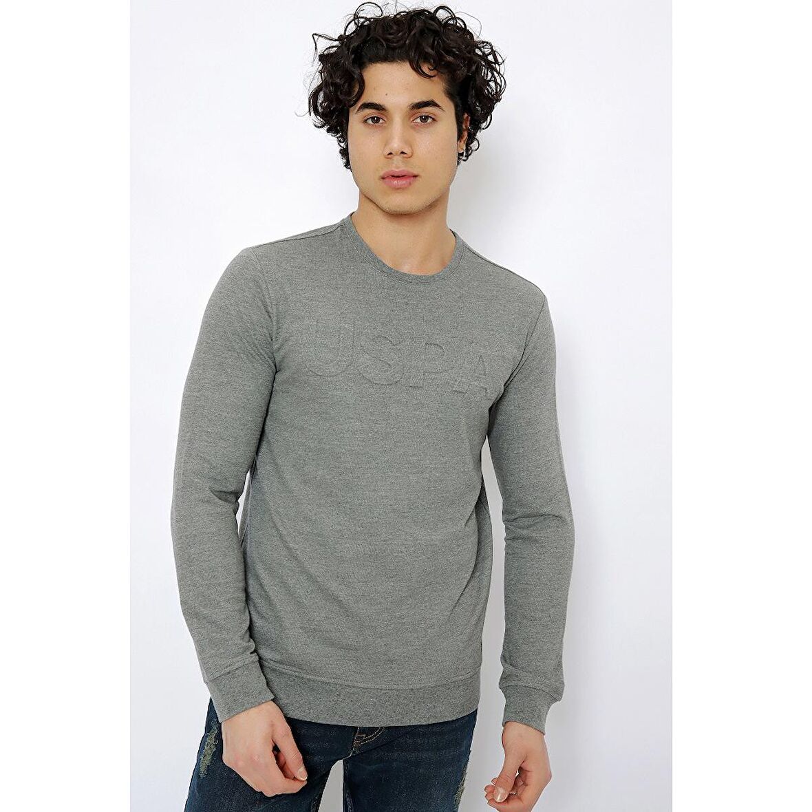 U.S. Polo Assn. Erkek Sweatshirt