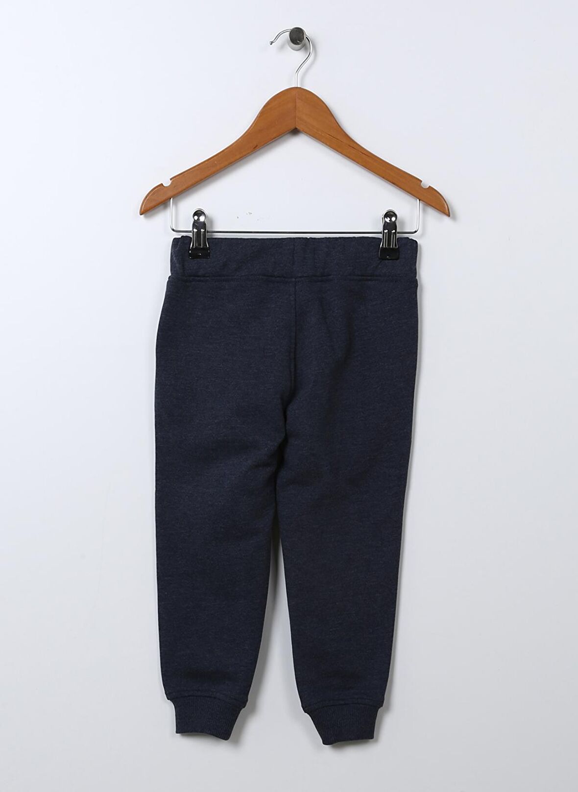 U.S. Polo Assn. Lacivert Kız Çocuk Lastikli Baskılı Eşofman Altı ESENT