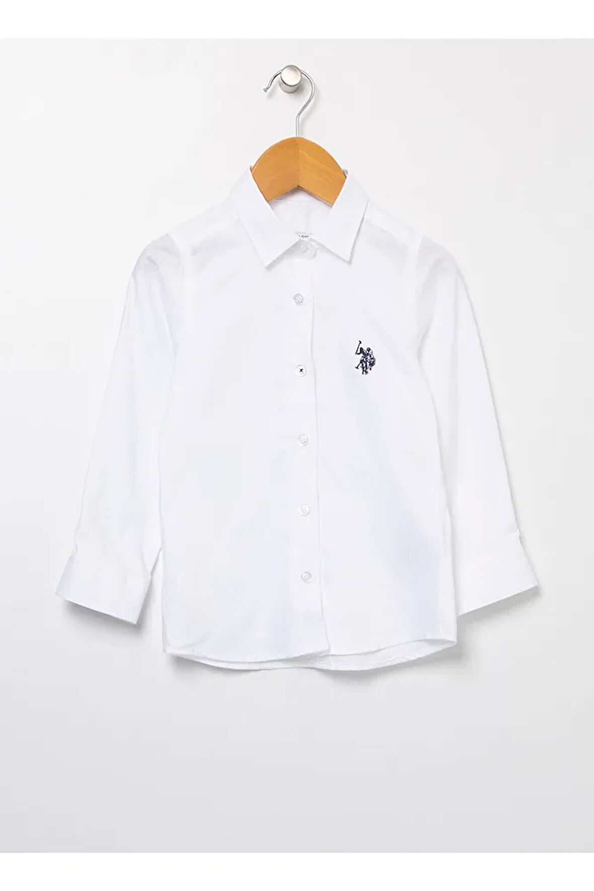 Düz Beyaz Kız Çocuk Gömlek G084sz004.000.1450364.vr013