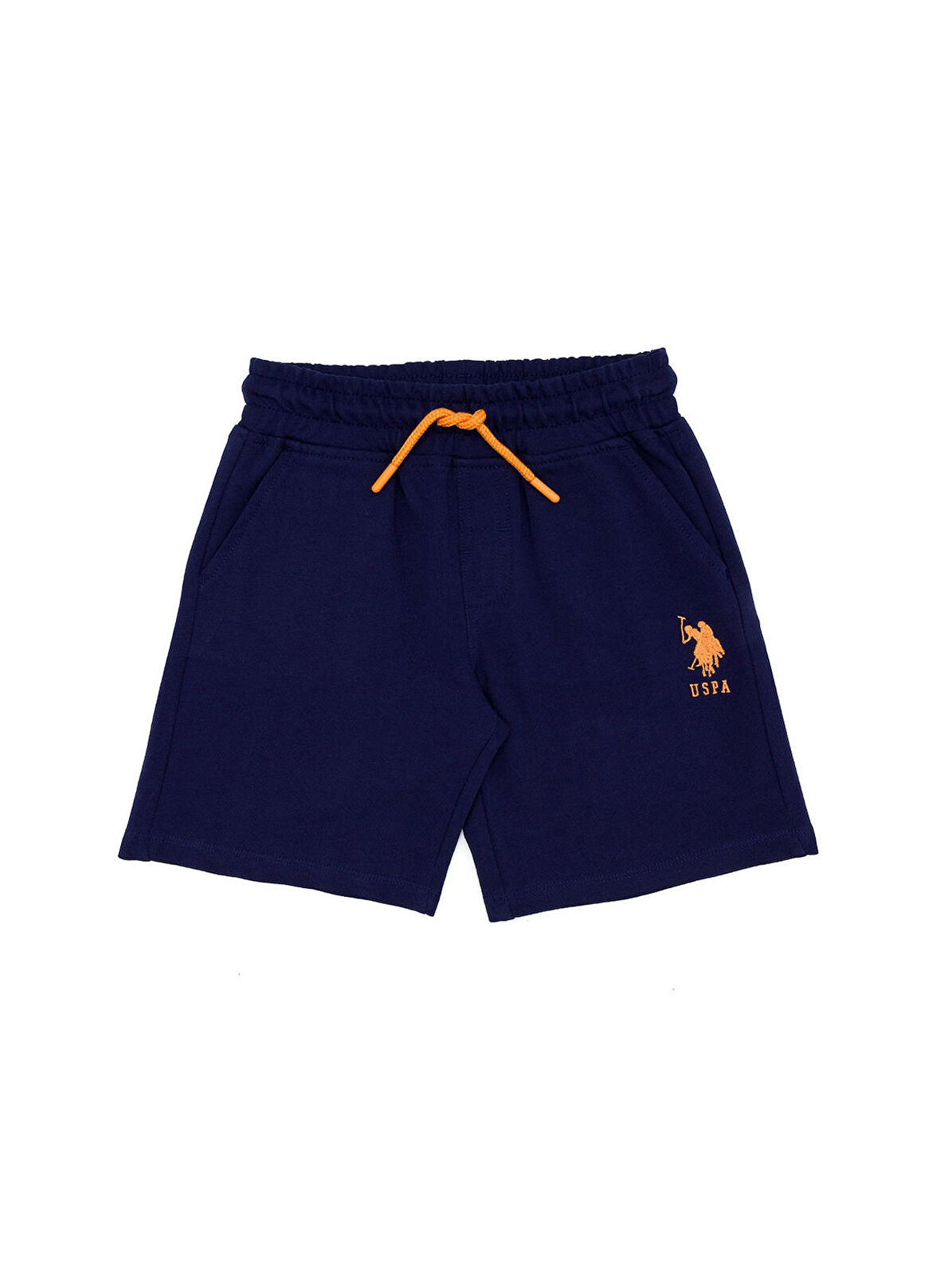 U.S. Polo Assn. Lacivert Erkek Çocuk Kısa Düz Şort PAREIY023
