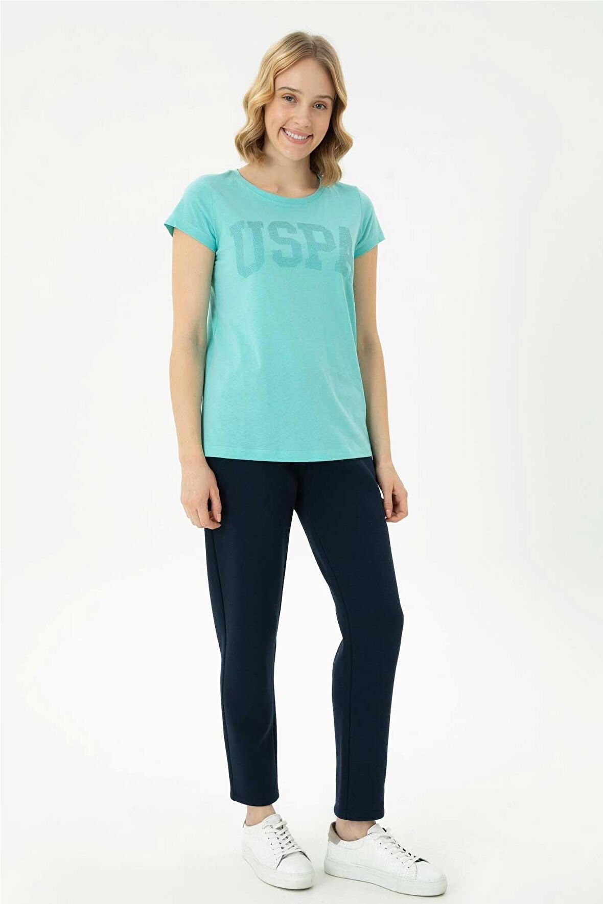 U.S. Polo Assn. Kadın Tişört 50262670-VR090