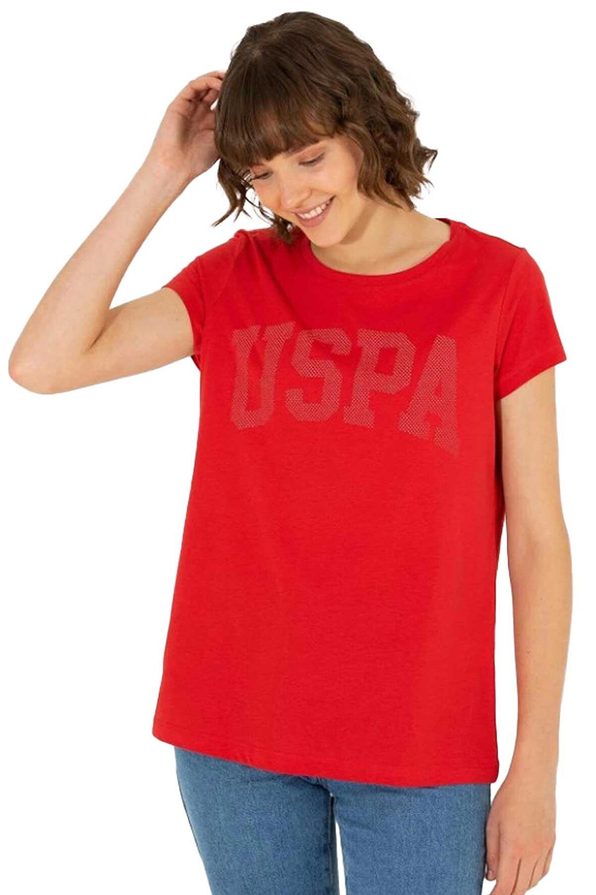 U.S. Polo Assn. Kadın Tişört 50262670-VR030