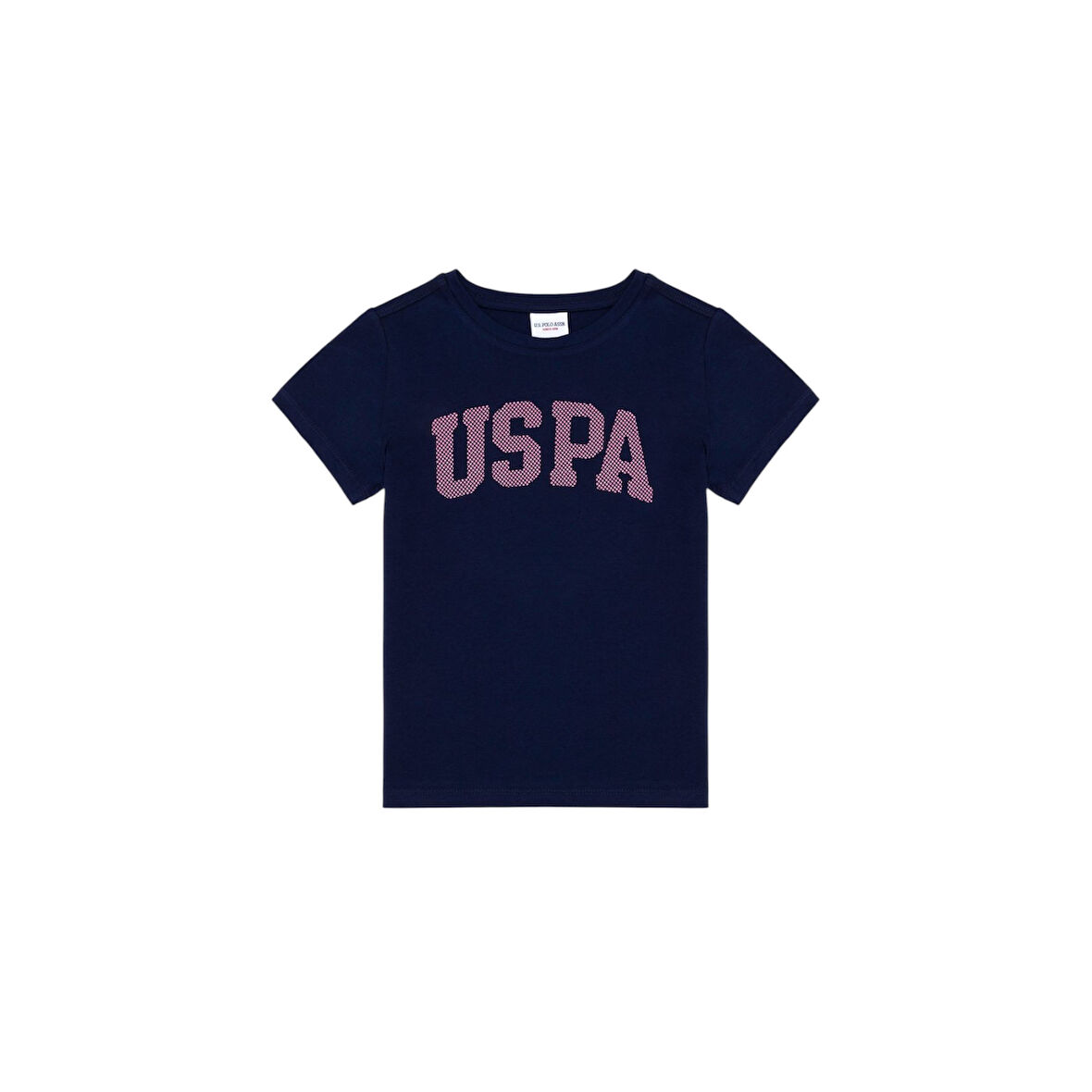 Kız Çocuk  Bisiklet Yaka Basic Tişört